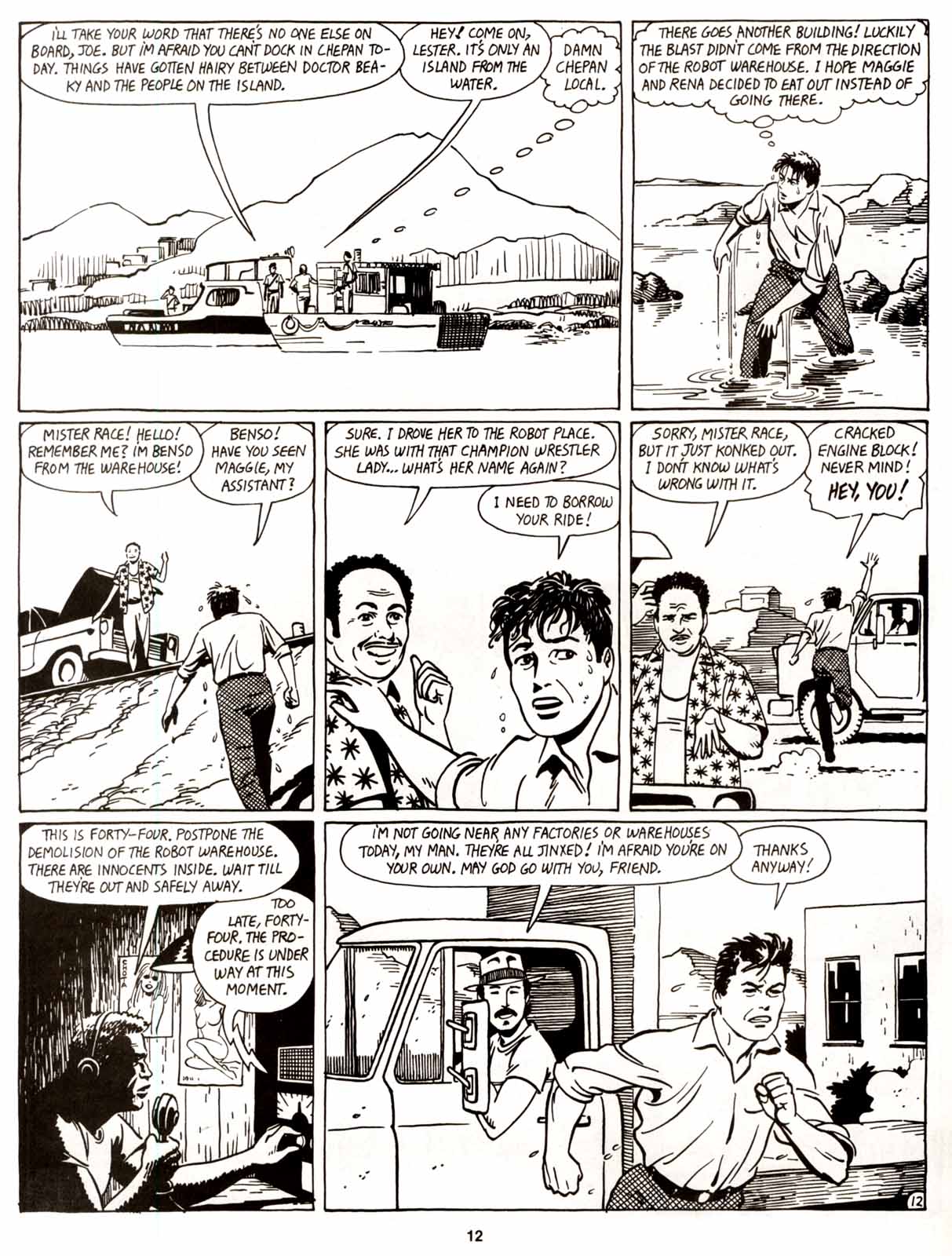 Read online Love and Rockets (1982) comic -  Issue #8 - 14