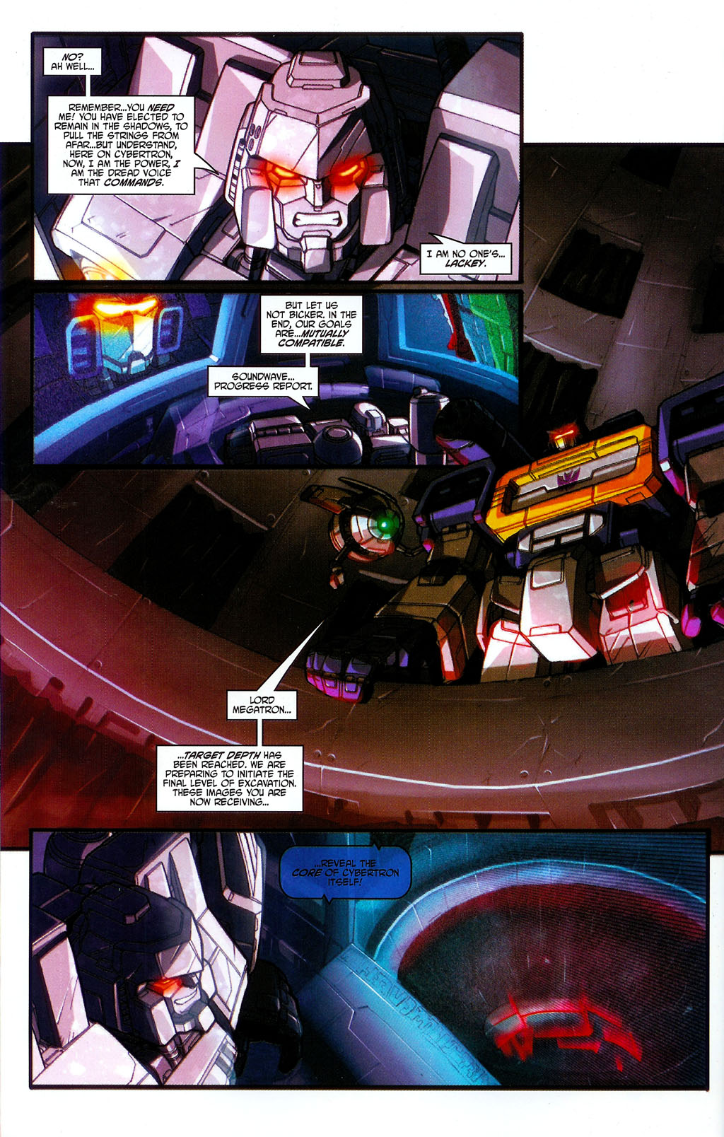 Read online Transformers War Within: "The Age of Wrath" comic -  Issue #2 - 18