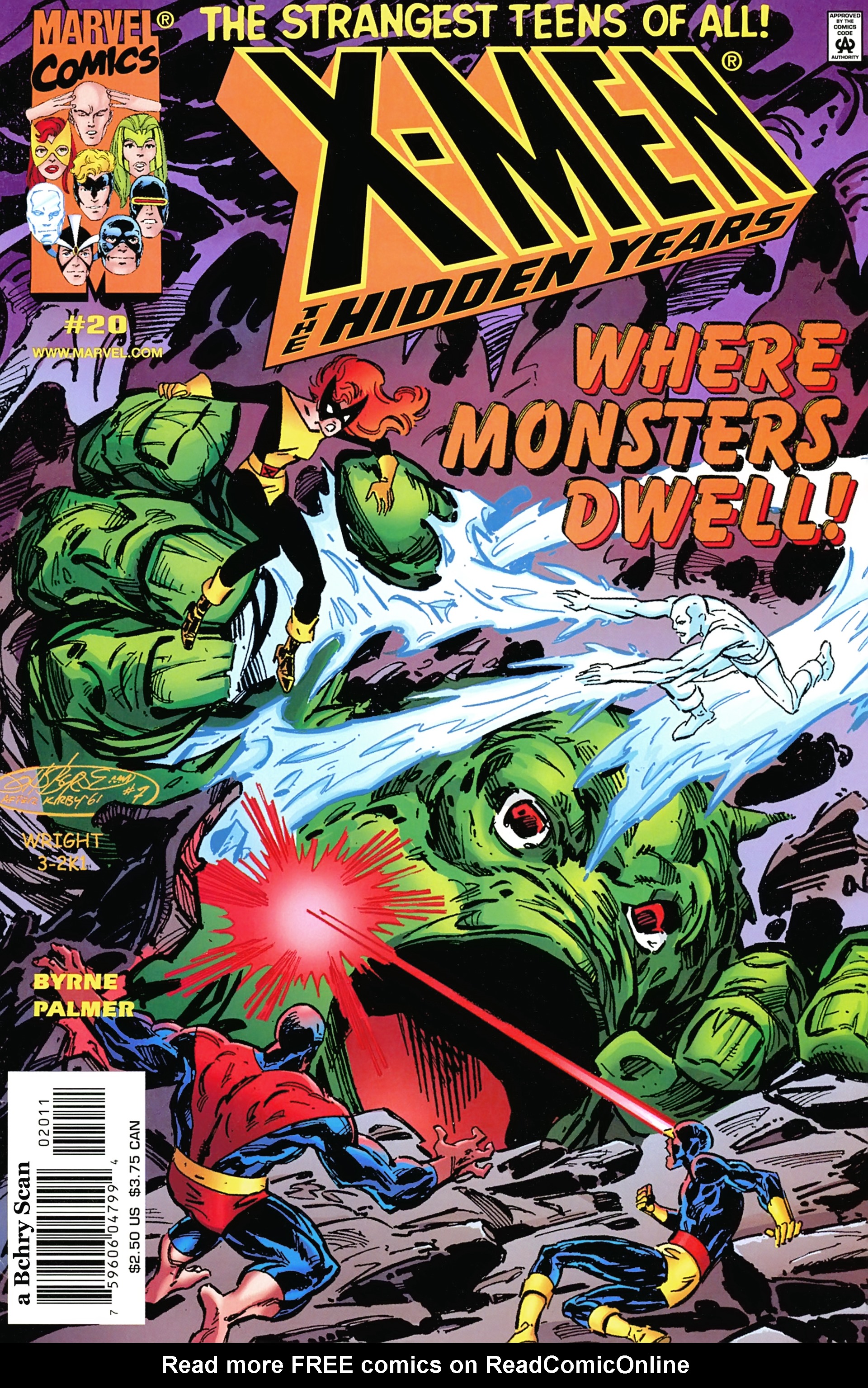 Read online X-Men: Hidden Years comic -  Issue #20 - 1