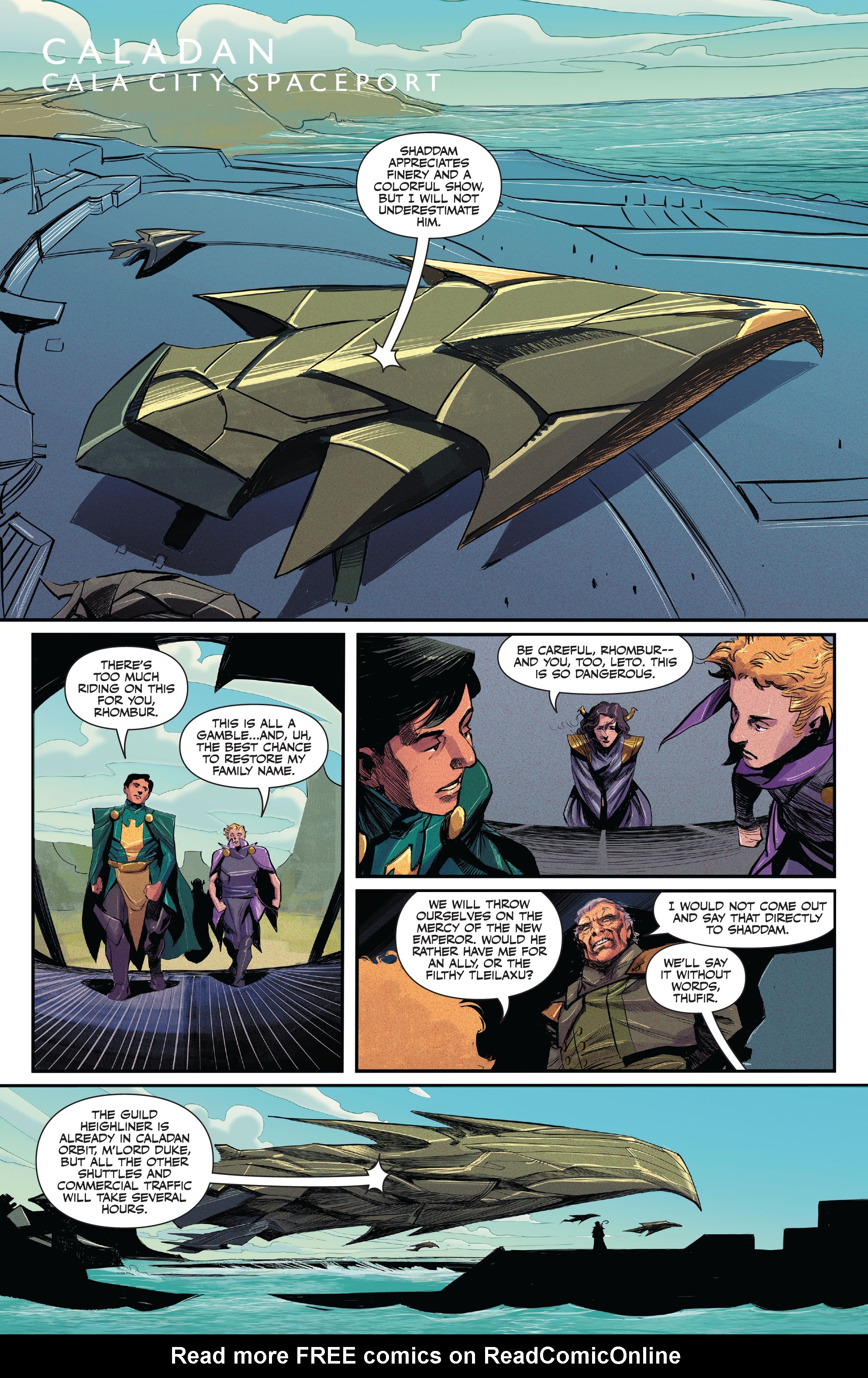 Read online Dune: House Atreides comic -  Issue #10 - 10