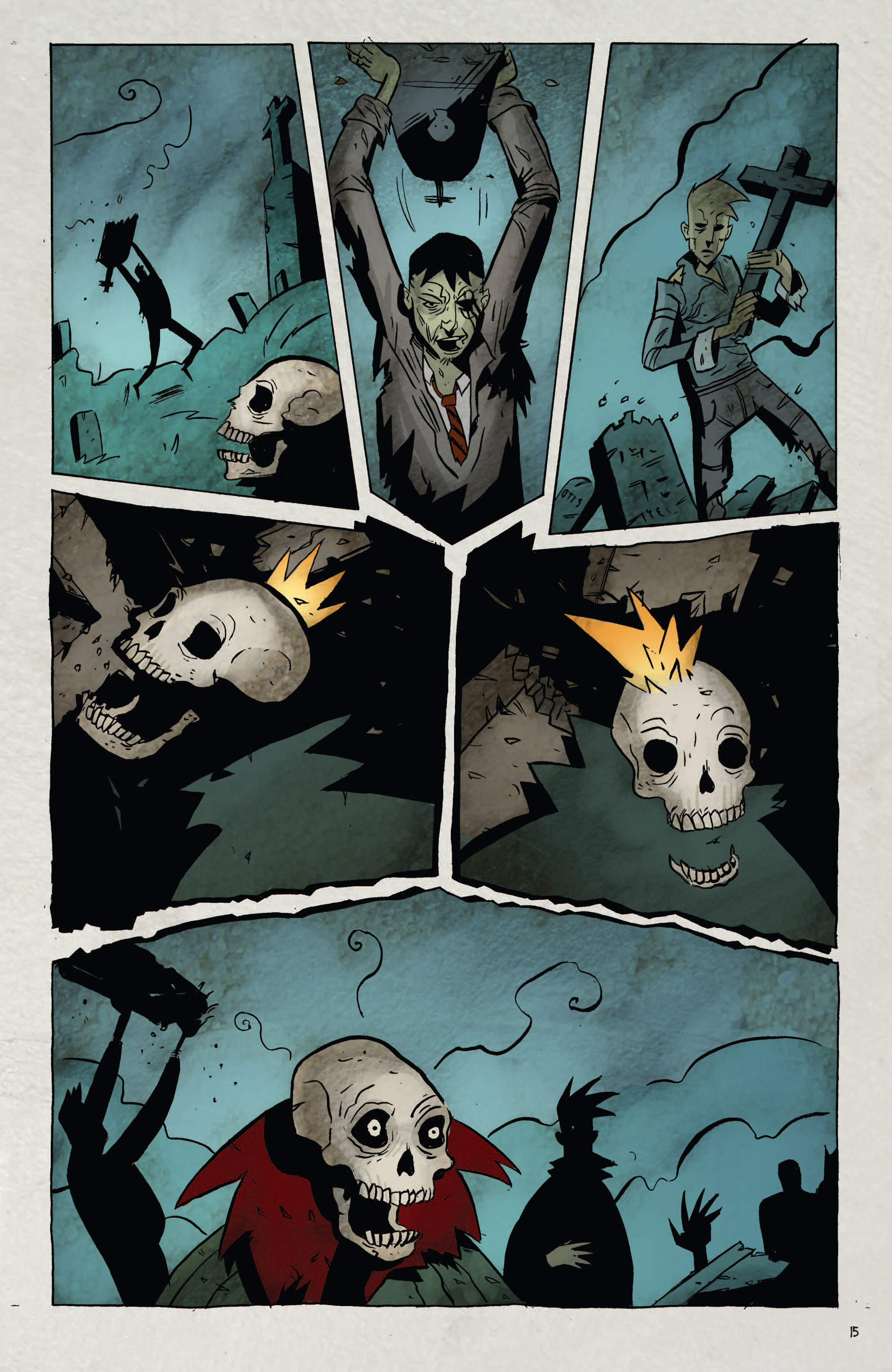 Read online Secret Skull comic -  Issue #3 - 16