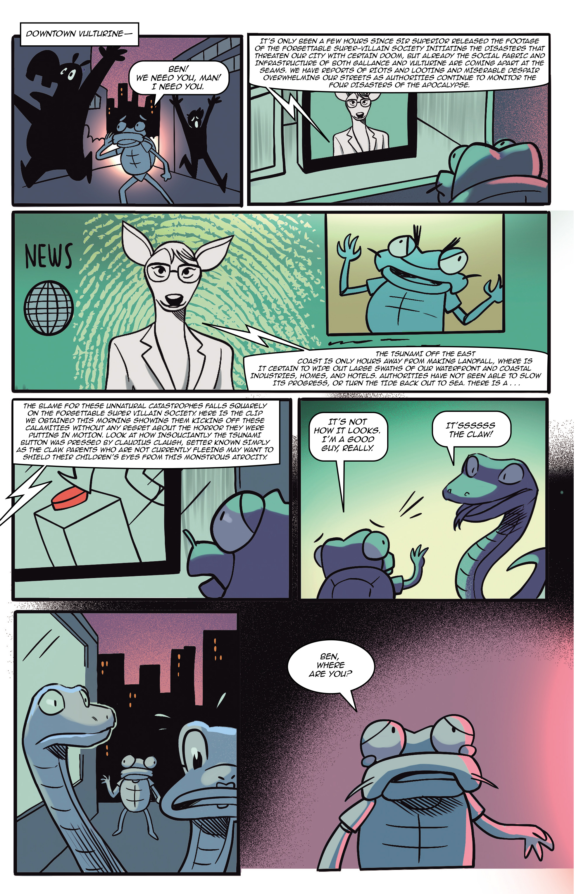 Read online Legion of Forgettable Supervillains comic -  Issue # TPB - 82