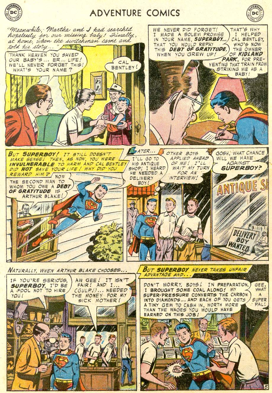 Read online Adventure Comics (1938) comic -  Issue #231 - 8