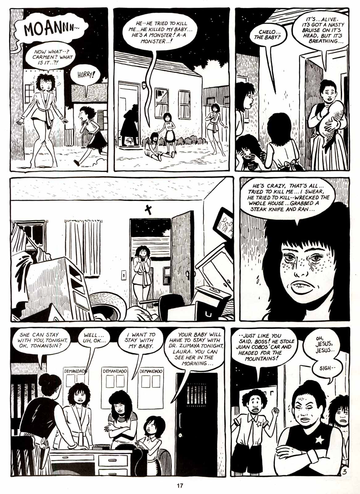 Read online Love and Rockets (1982) comic -  Issue #8 - 19