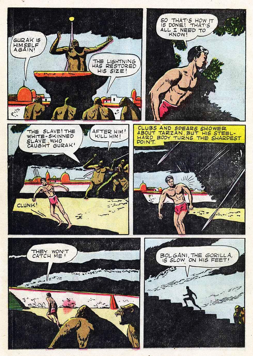 Read online Tarzan (1948) comic -  Issue #10 - 20