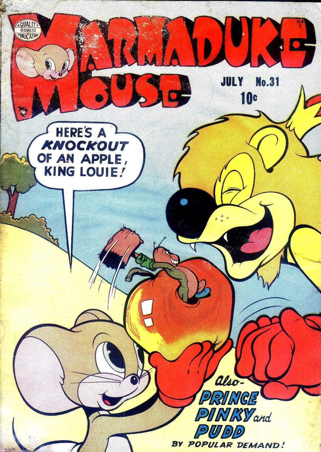 Read online Marmaduke Mouse comic -  Issue #31 - 1