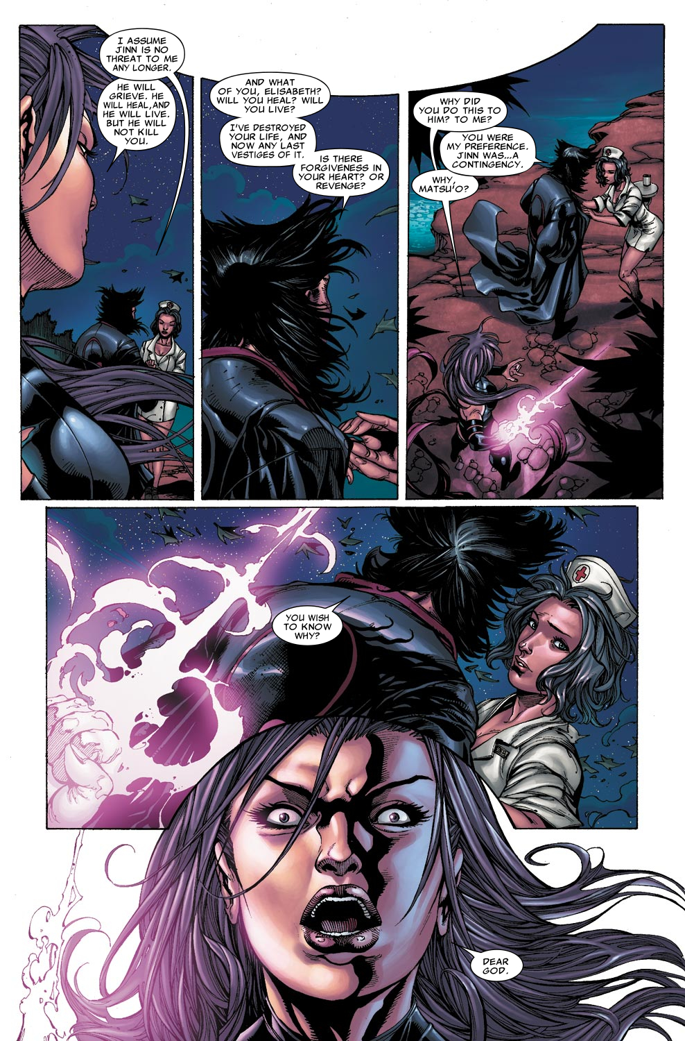 Read online Psylocke comic -  Issue #3 - 21