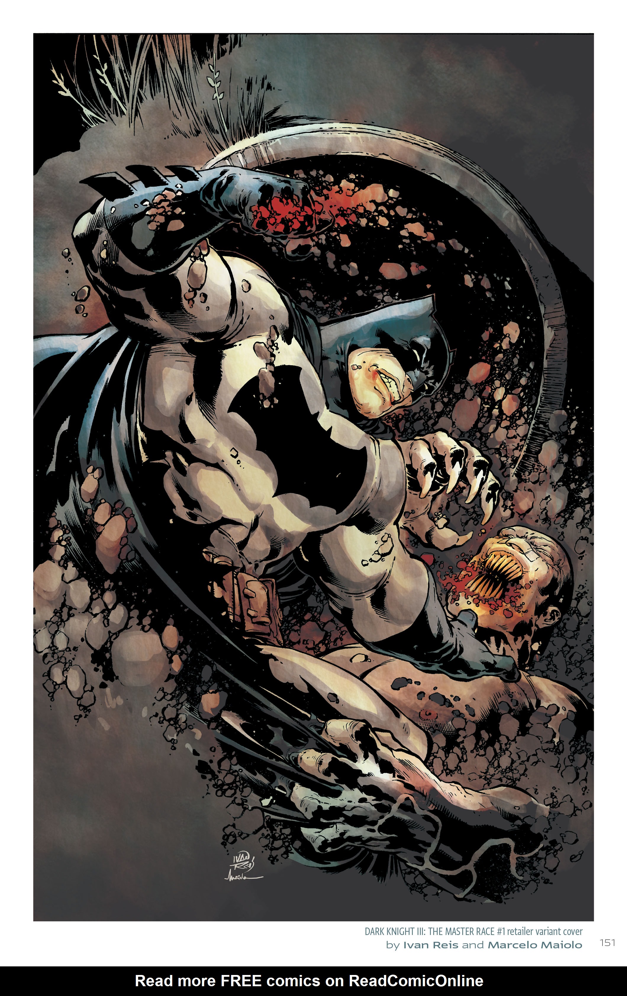 Read online Batman: The Dark Knight Master Race: The Covers Deluxe Edition comic -  Issue # TPB (Part 2) - 45