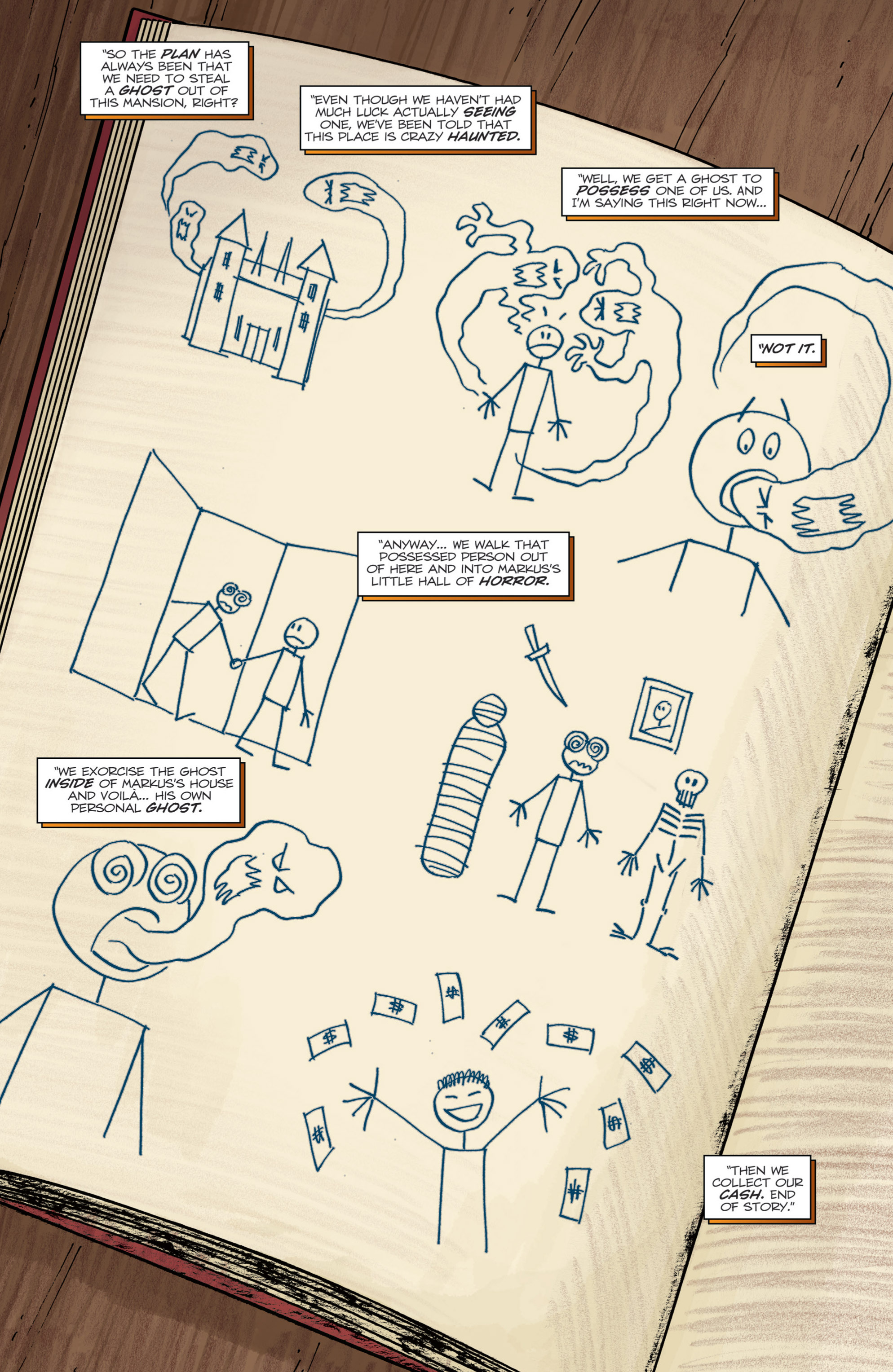 Read online Ghosted comic -  Issue #4 - 3