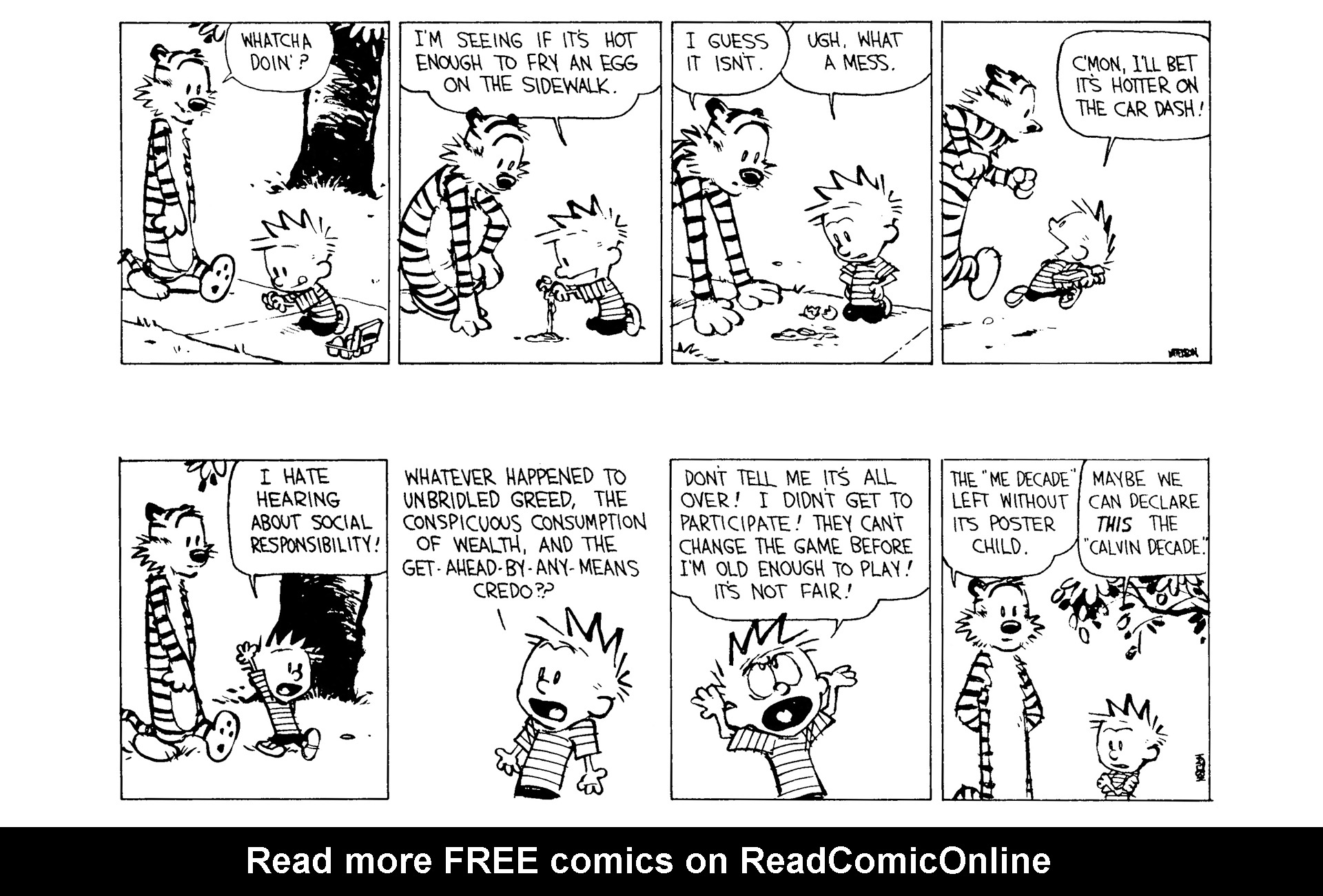 Read online Calvin and Hobbes comic -  Issue #8 - 138
