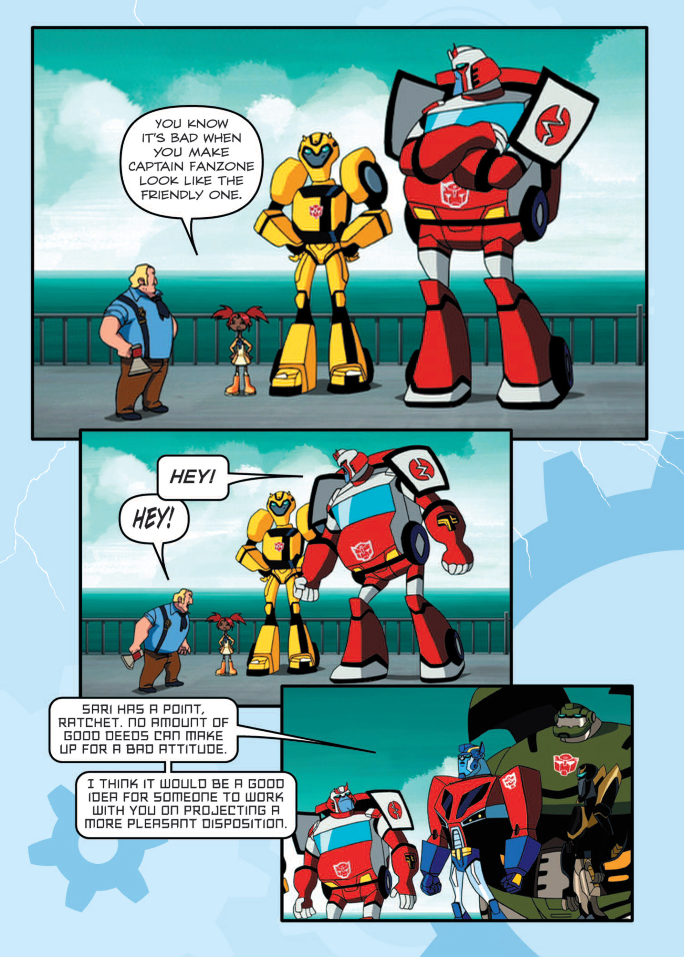 Read online Transformers Animated comic -  Issue #9 - 25