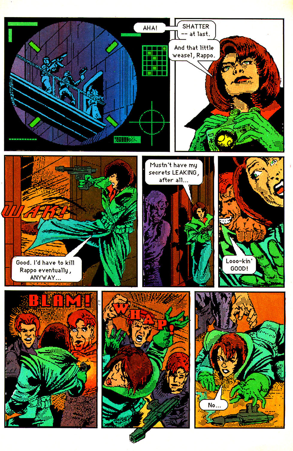 Read online Shatter comic -  Issue #4 - 15