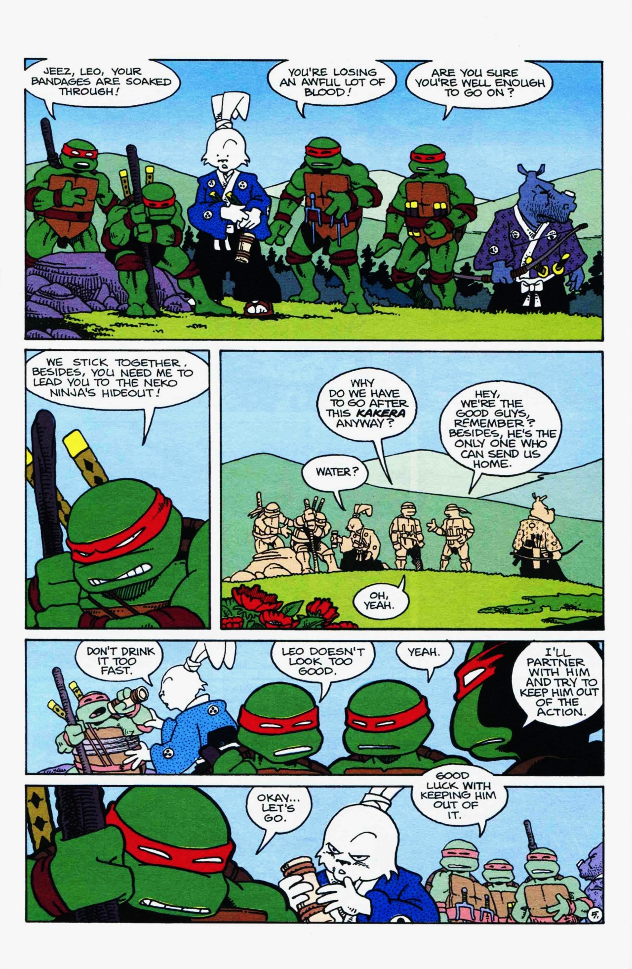 Read online Usagi Yojimbo (1993) comic -  Issue #3 - 7