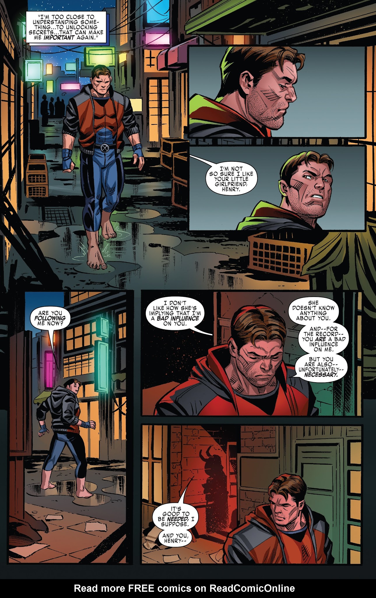 Read online X-Men: Blue comic -  Issue #10 - 5