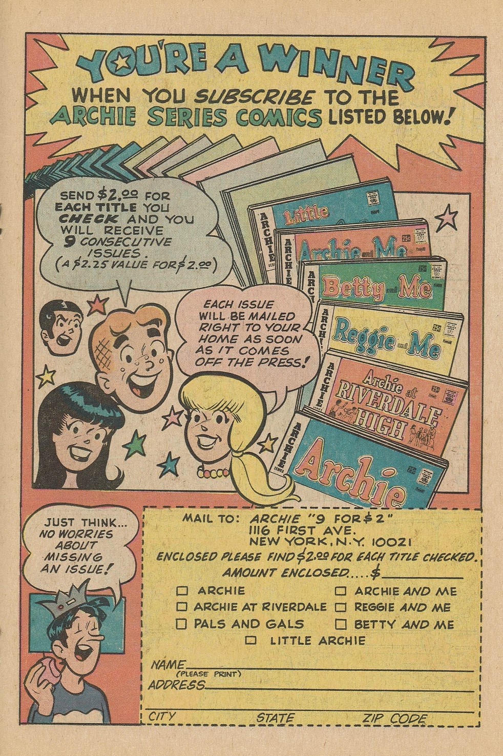 Read online Archie's Joke Book Magazine comic -  Issue #201 - 18
