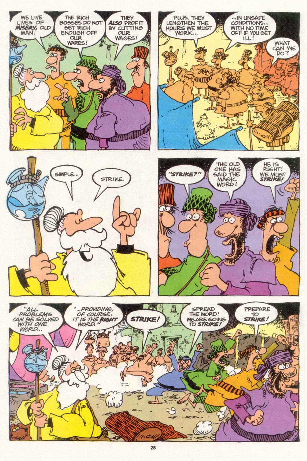 Read online Sergio Aragonés Groo the Wanderer comic -  Issue #104 - 30