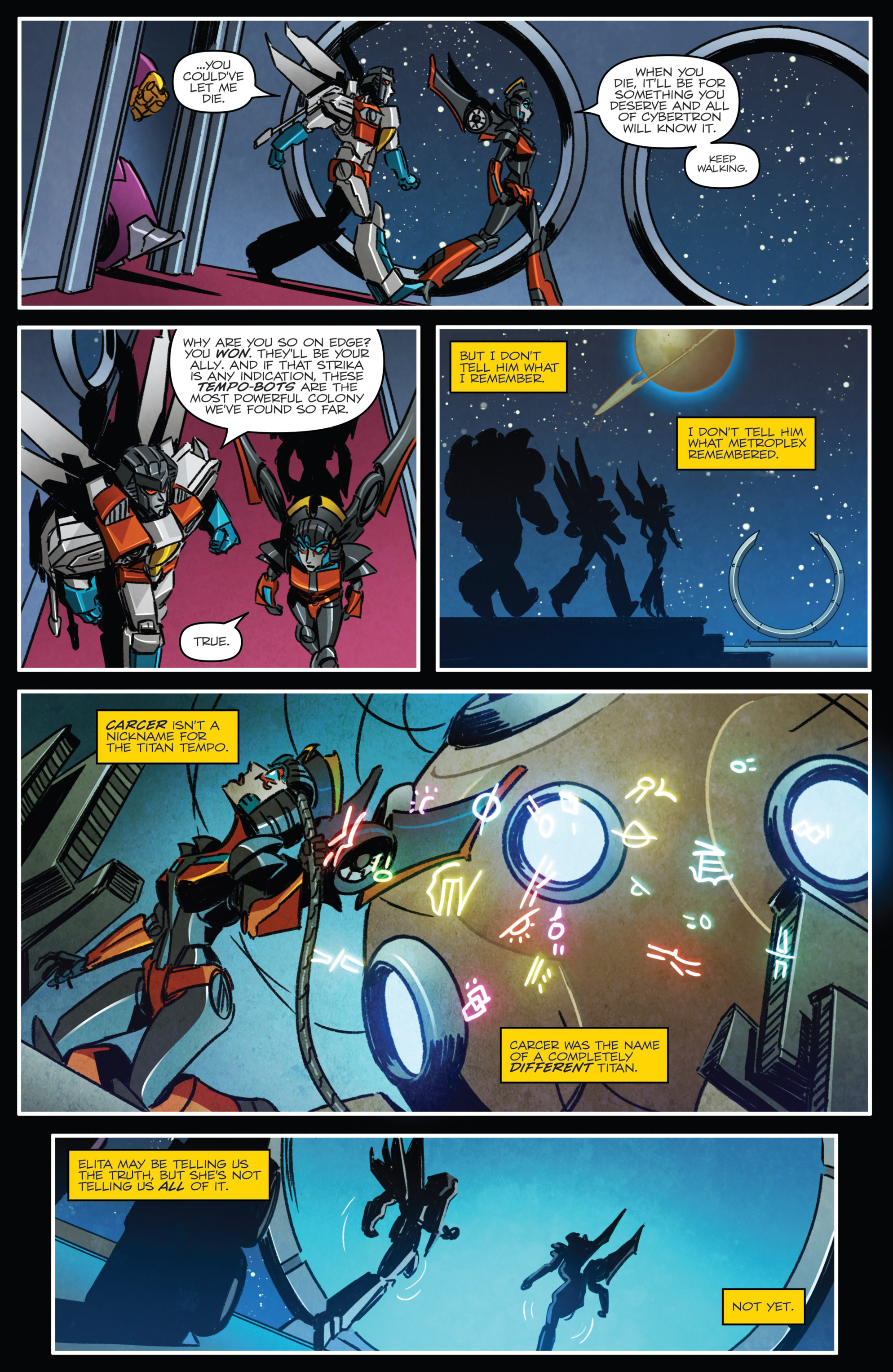 Read online The Transformers: Windblade (2015) comic -  Issue #7 - 23