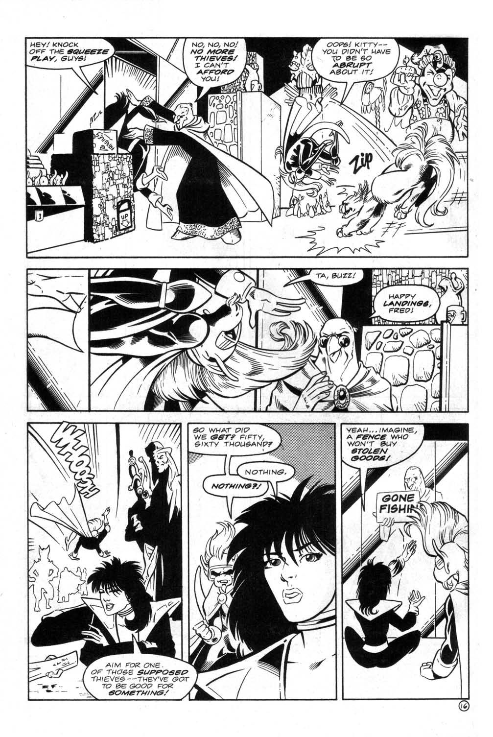 Read online Aristocratic Xtraterrestrial Time-Traveling Thieves comic -  Issue #4 - 18
