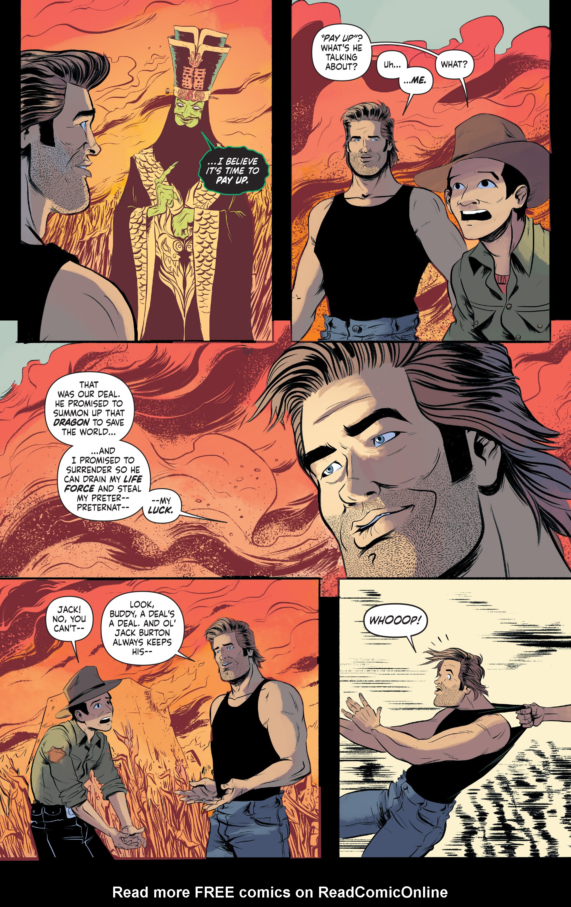 Read online Big Trouble in Little China/Escape From New York comic -  Issue #6 - 16