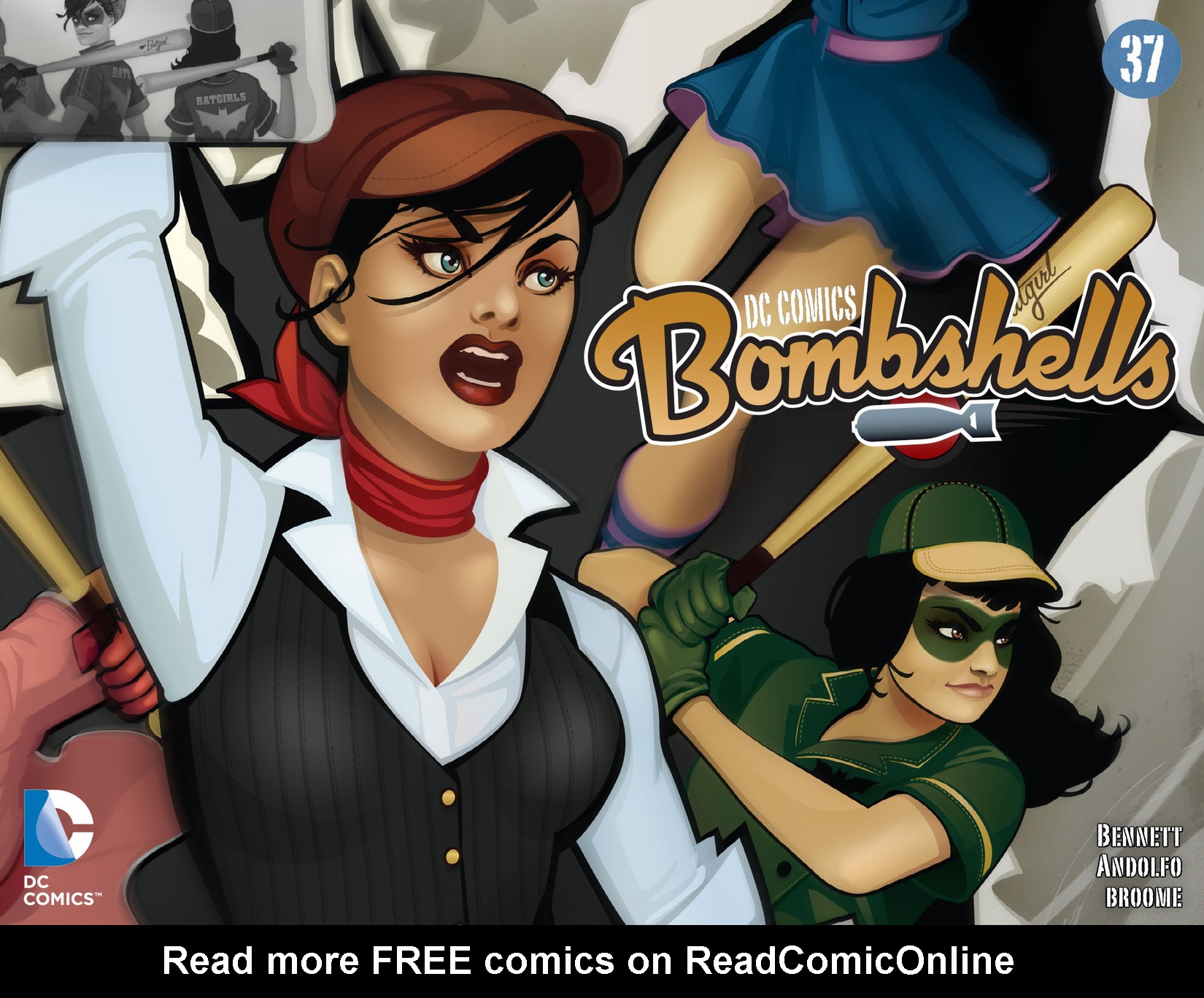 Read online DC Comics: Bombshells comic -  Issue #37 - 1