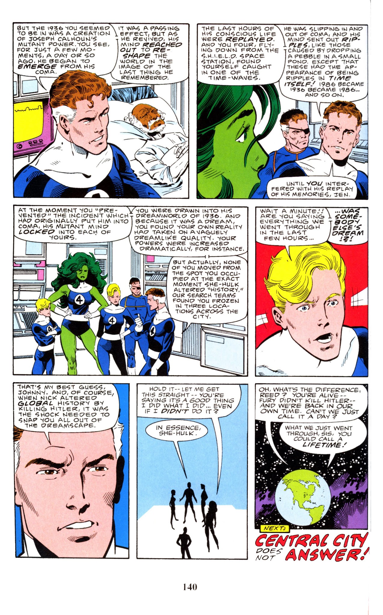 Read online Fantastic Four Visionaries: John Byrne comic -  Issue # TPB 8 - 141
