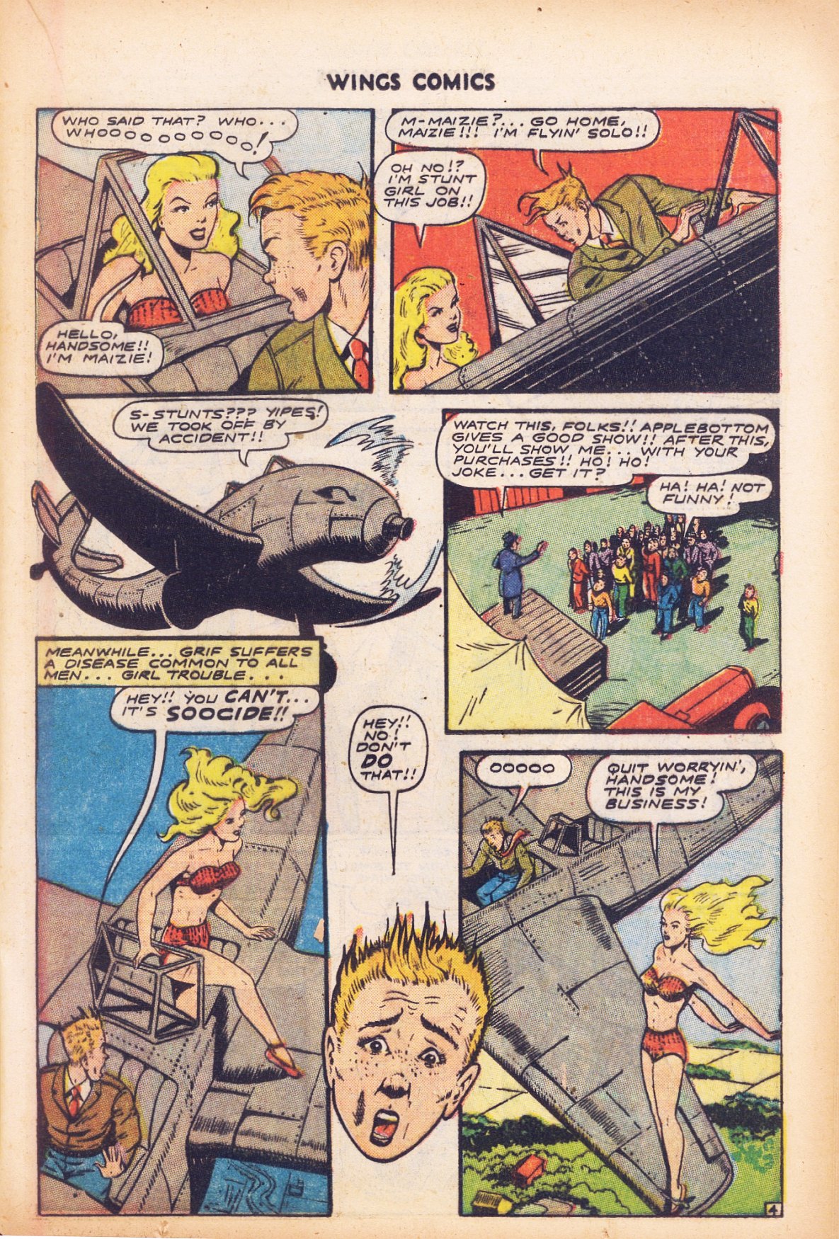 Read online Wings Comics comic -  Issue #69 - 23
