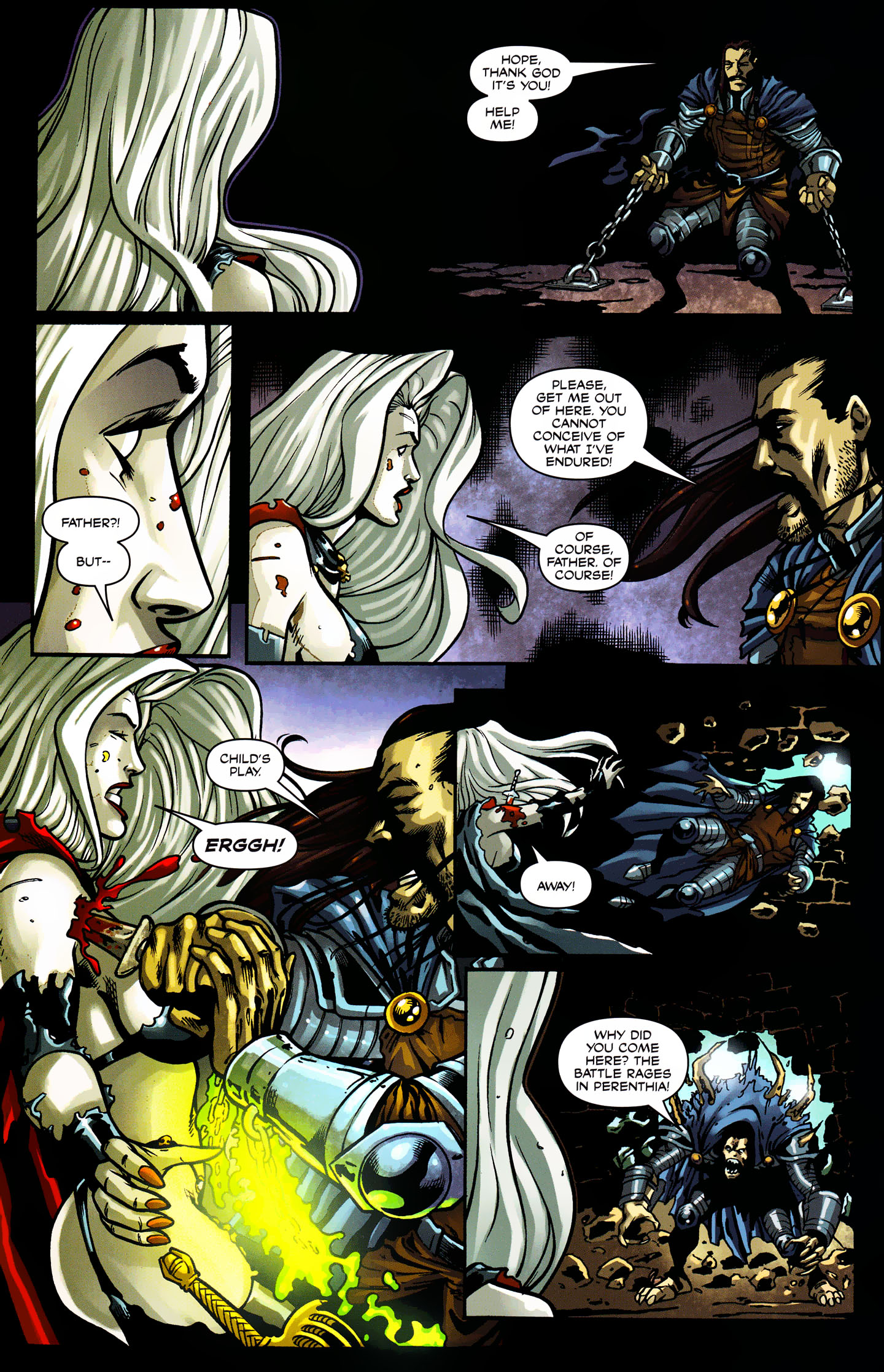 Read online Lady Death: Origins - Cursed comic -  Issue #2 - 21