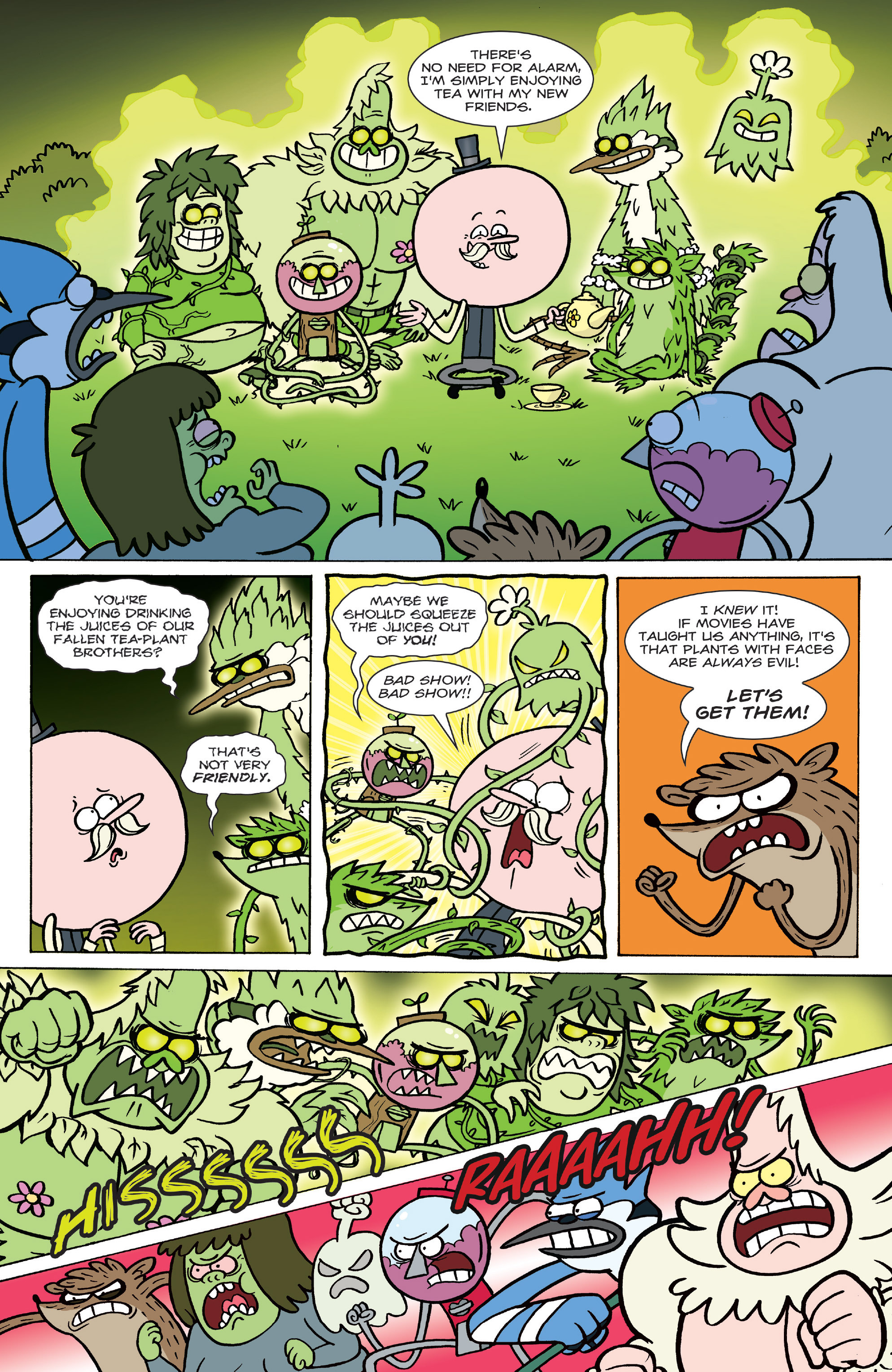 Read online Regular Show comic -  Issue #33 - 22