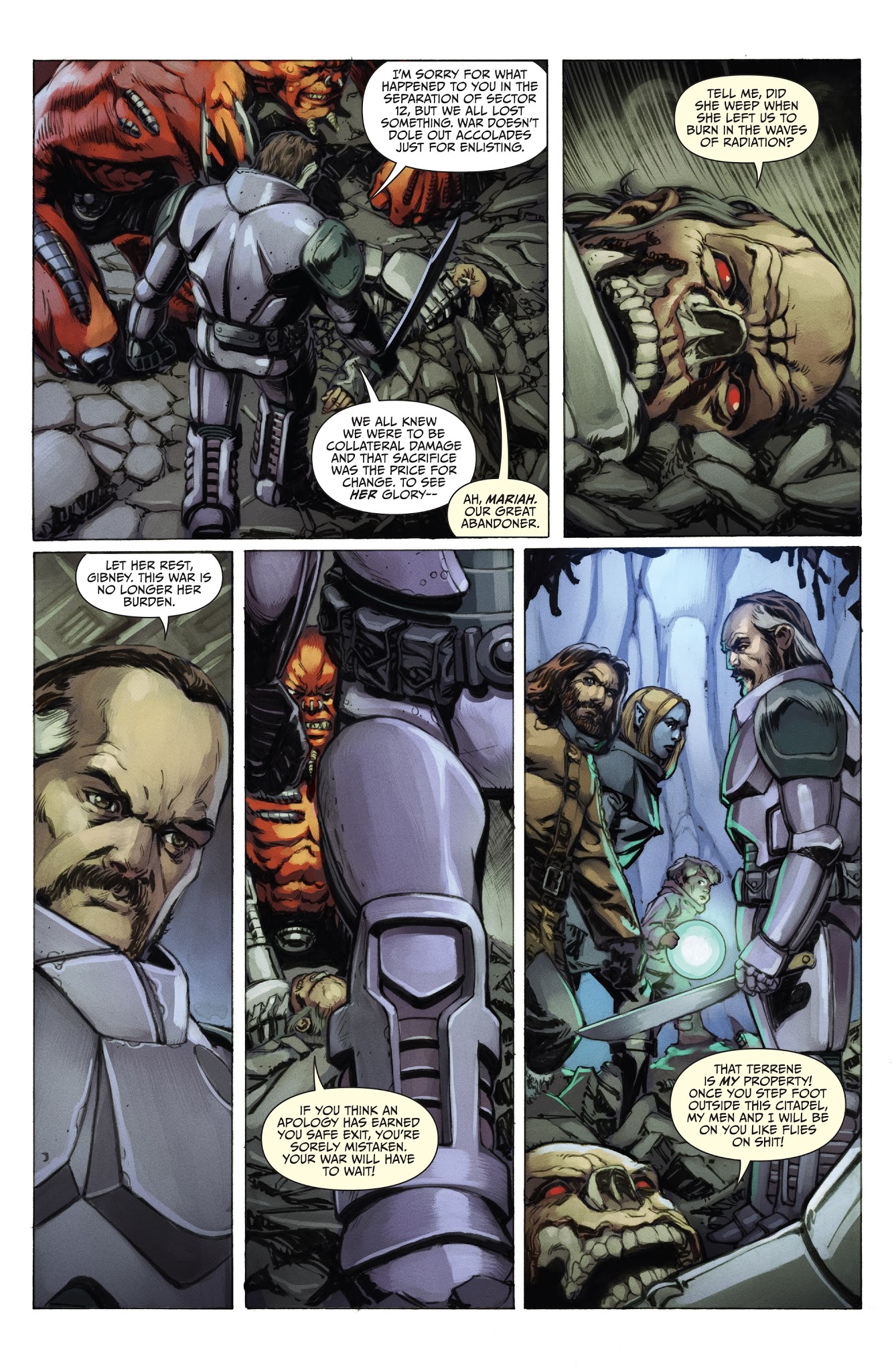 Read online Amory Wars, The: Good Apollo, I'm Burning Star IV comic -  Issue #7 - 12