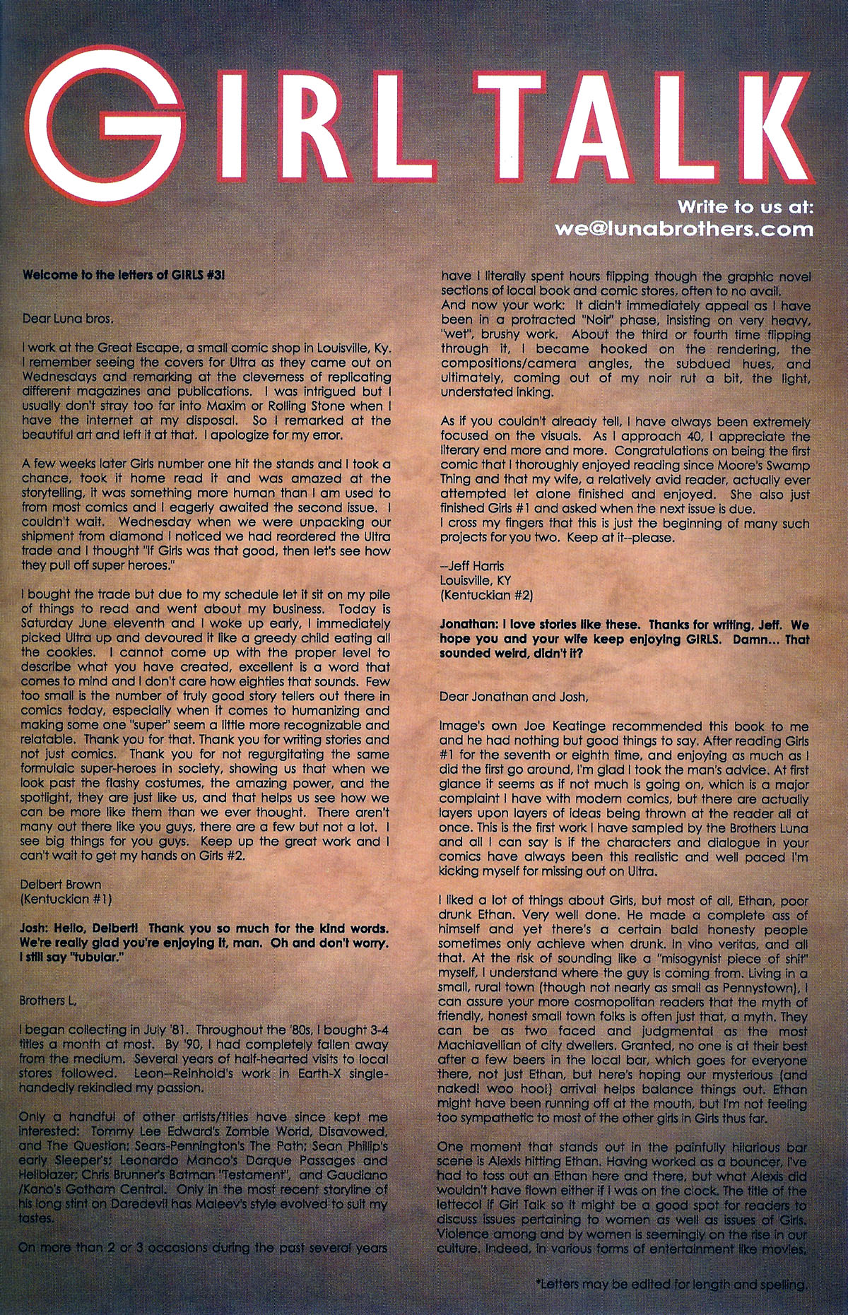 Read online Girls comic -  Issue #3 - 25