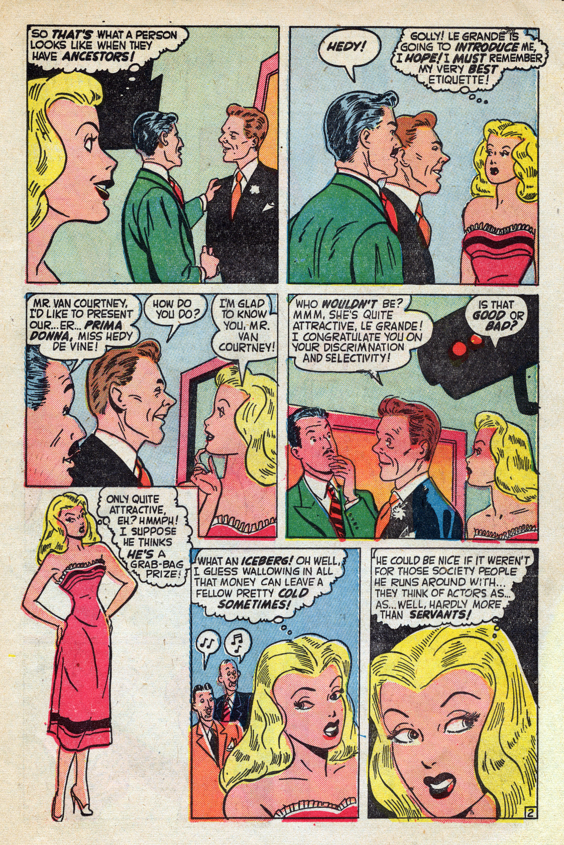 Read online Hedy Of Hollywood Comics comic -  Issue #40 - 15