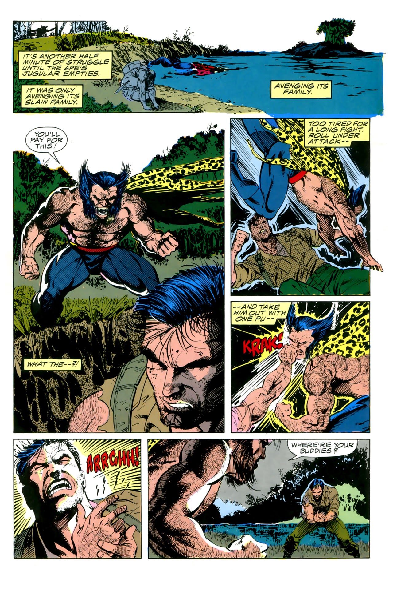 Read online The Punisher and Wolverine in African Saga comic -  Issue # Full - 24