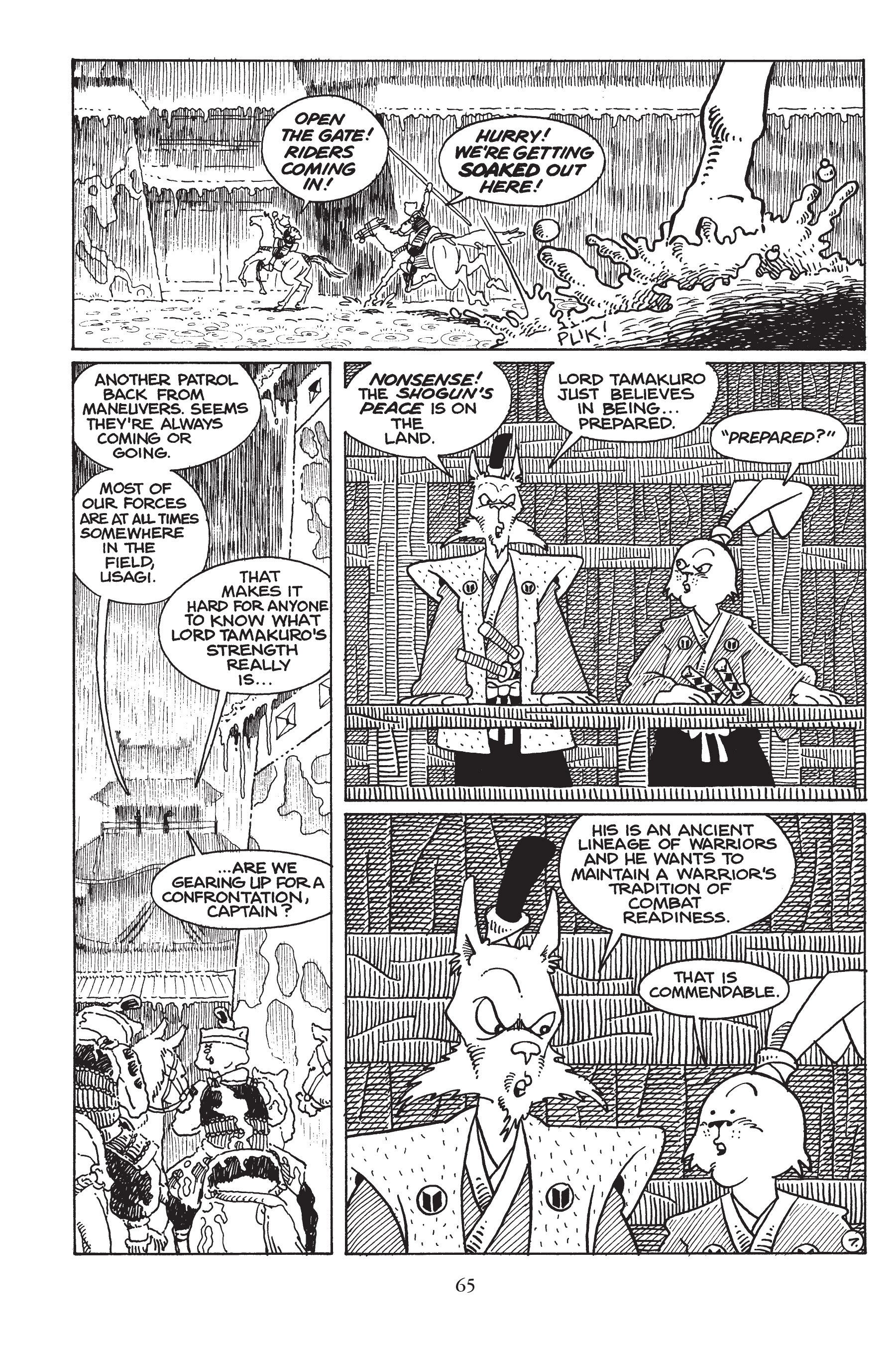 Read online Usagi Yojimbo (1987) comic -  Issue # _TPB 4 - 65