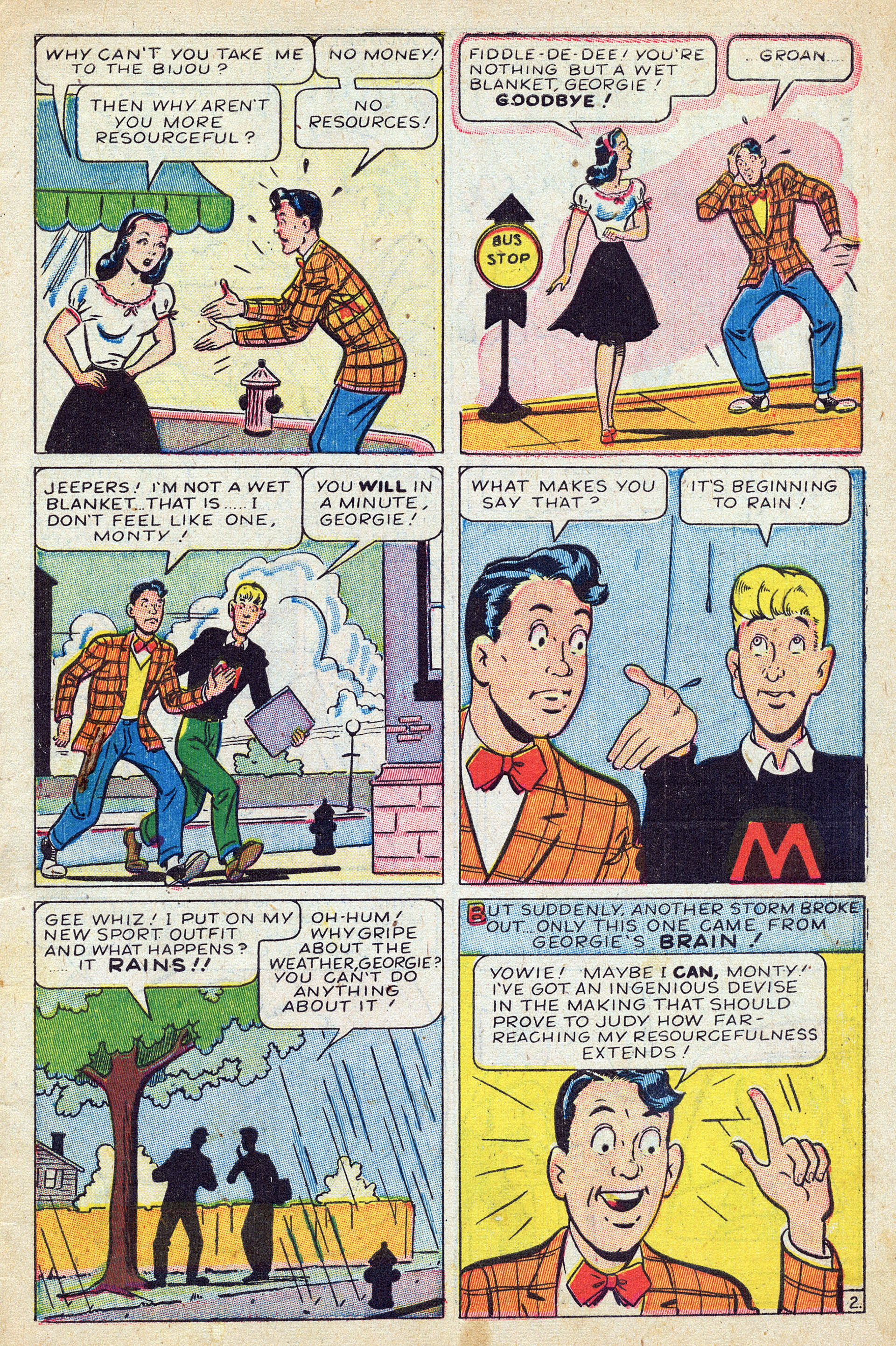 Read online Georgie Comics (1945) comic -  Issue #9 - 5