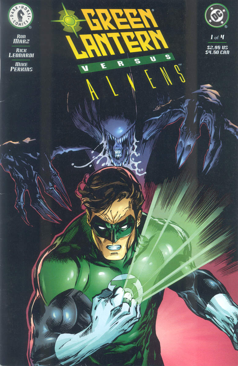 Green Lantern vs. Aliens issue 1 - Page 1