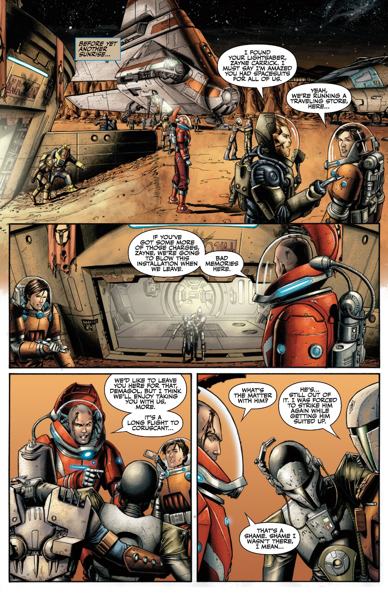 Read online Star Wars Legends: The Old Republic - Epic Collection comic -  Issue # TPB 1 - 238