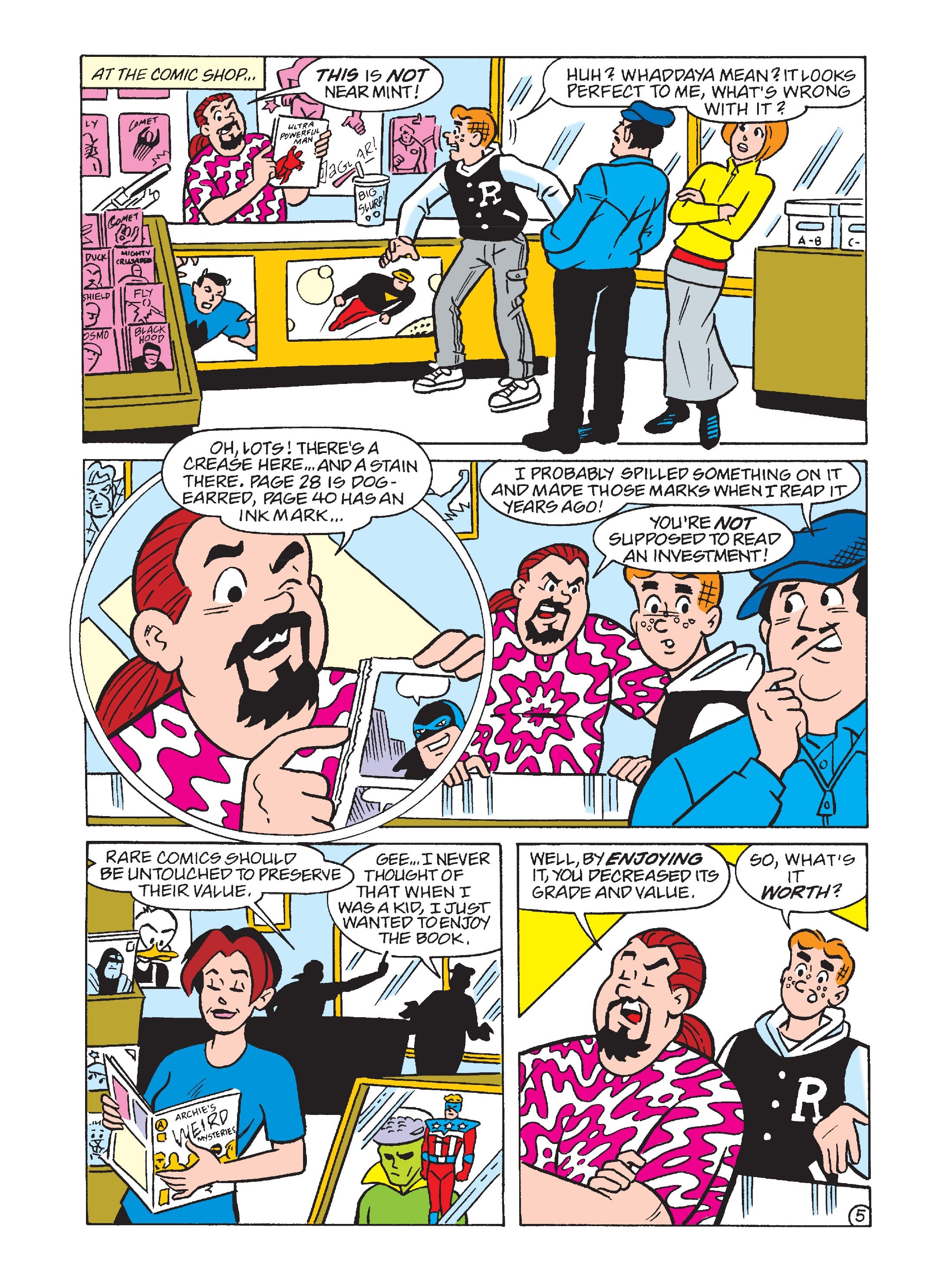 Read online Archie's Double Digest Magazine comic -  Issue #255 - 195