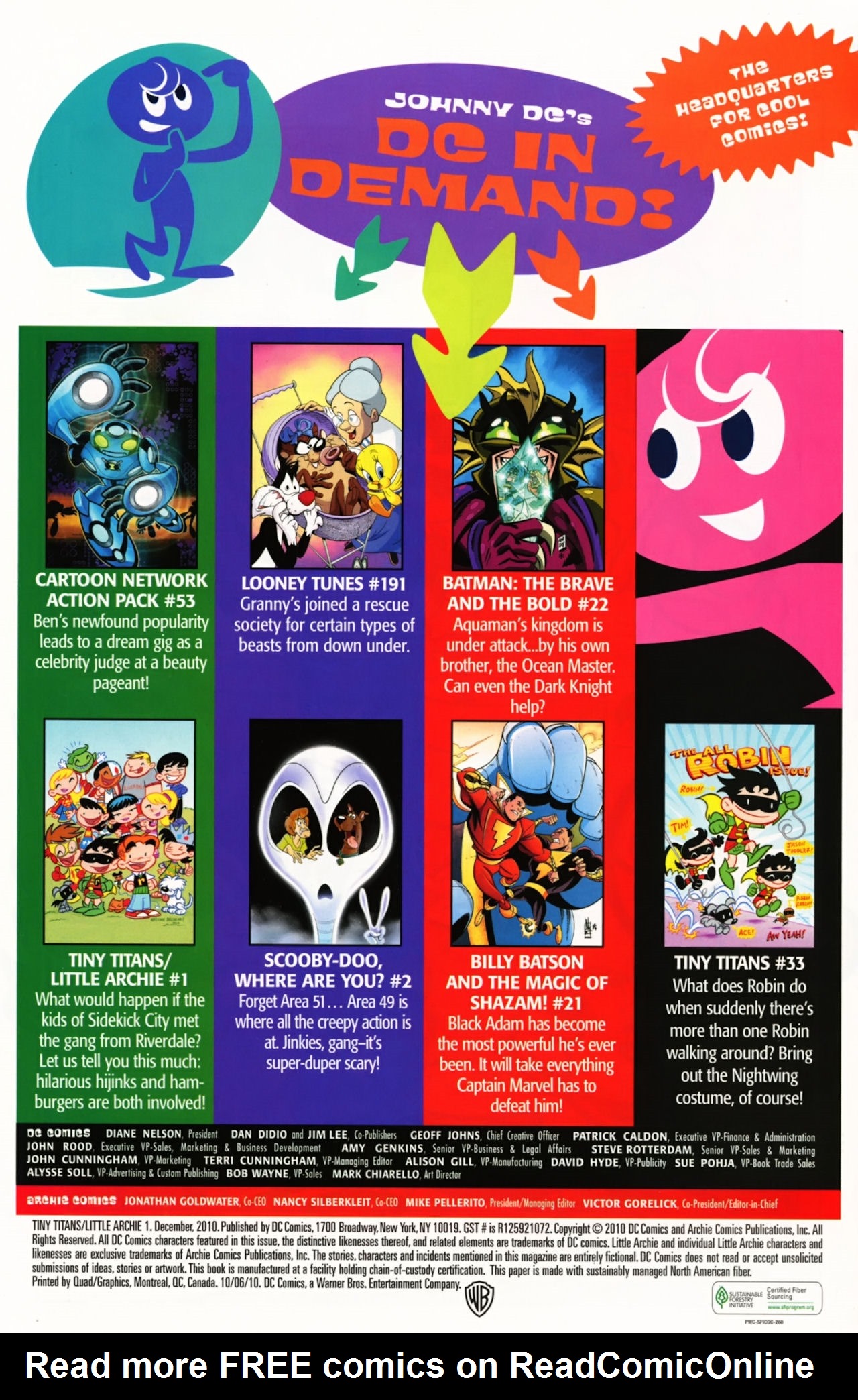 Read online Tiny Titans/Little Archie comic -  Issue #1 - 33