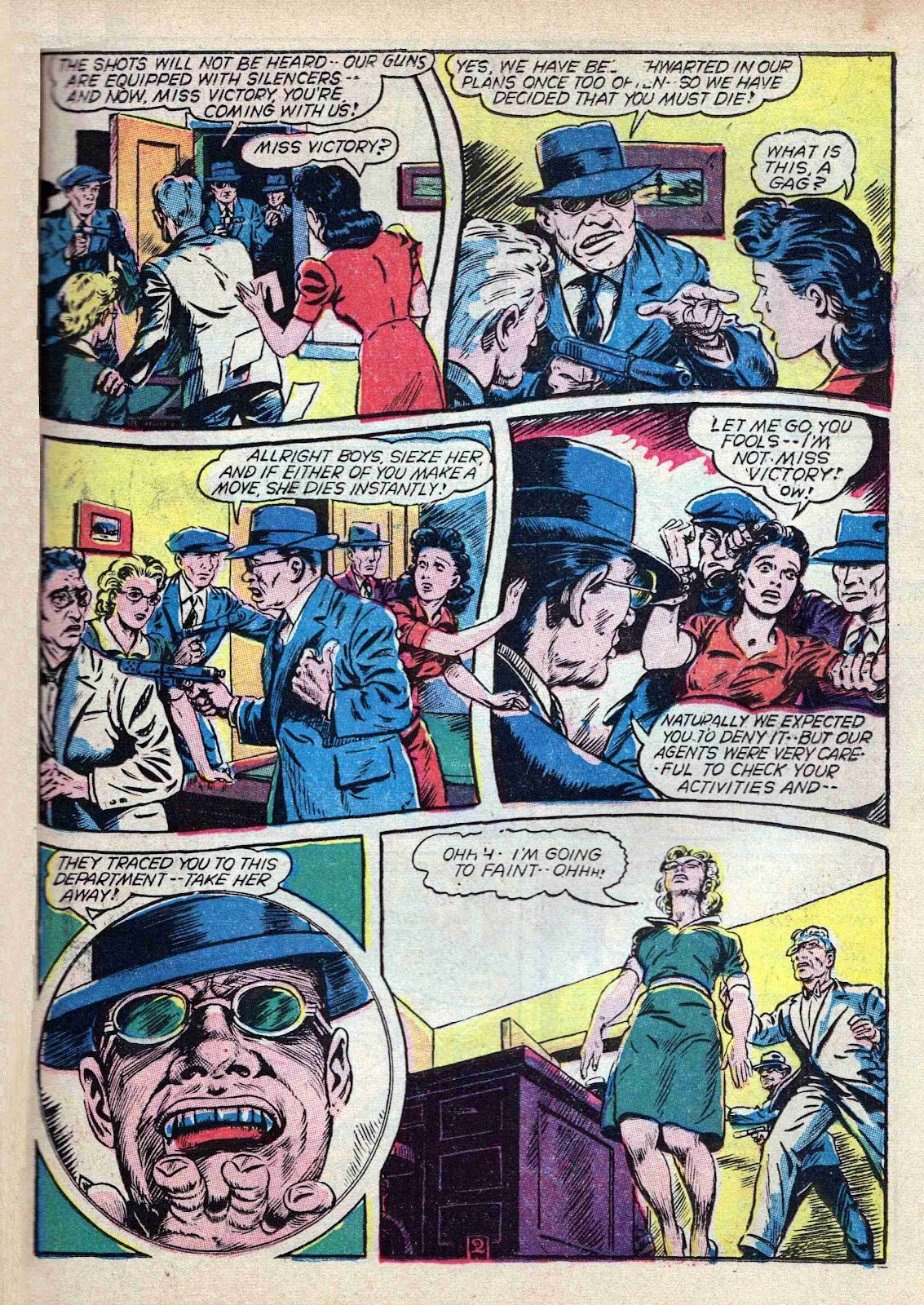 Captain Aero Comics issue 9 - Page 21