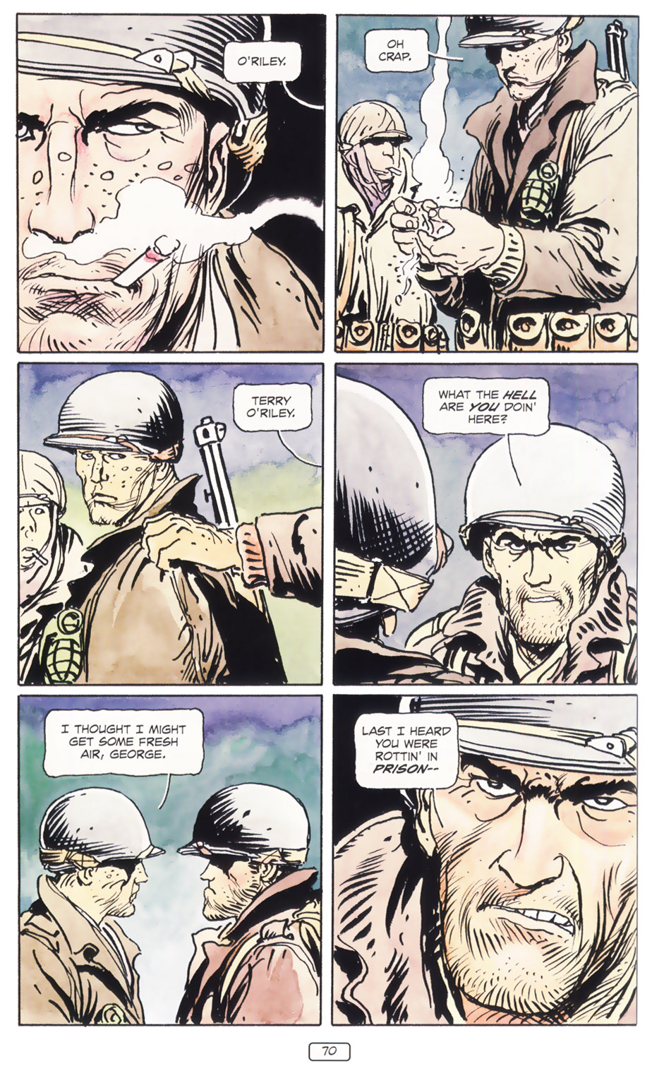 Read online Sgt. Rock: Between Hell & A Hard Place comic -  Issue # TPB - 76