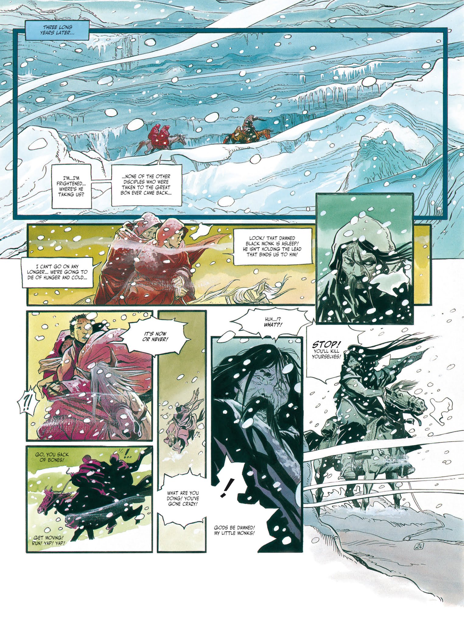 Read online The White Lama comic -  Issue #5 - 30