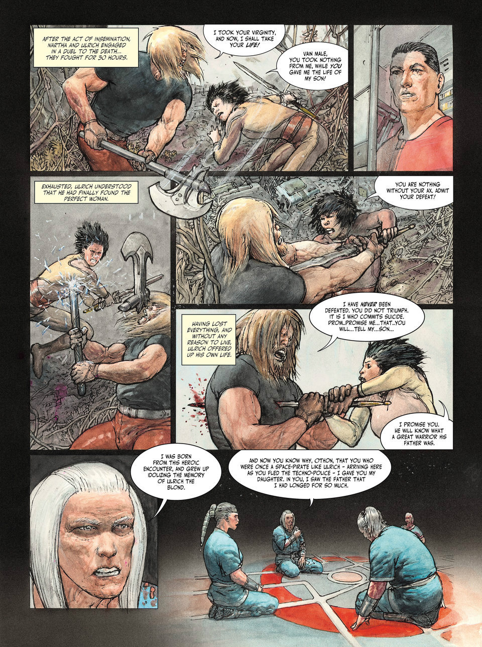 Read online Metabarons Genesis: Castaka comic -  Issue # TPB - 111