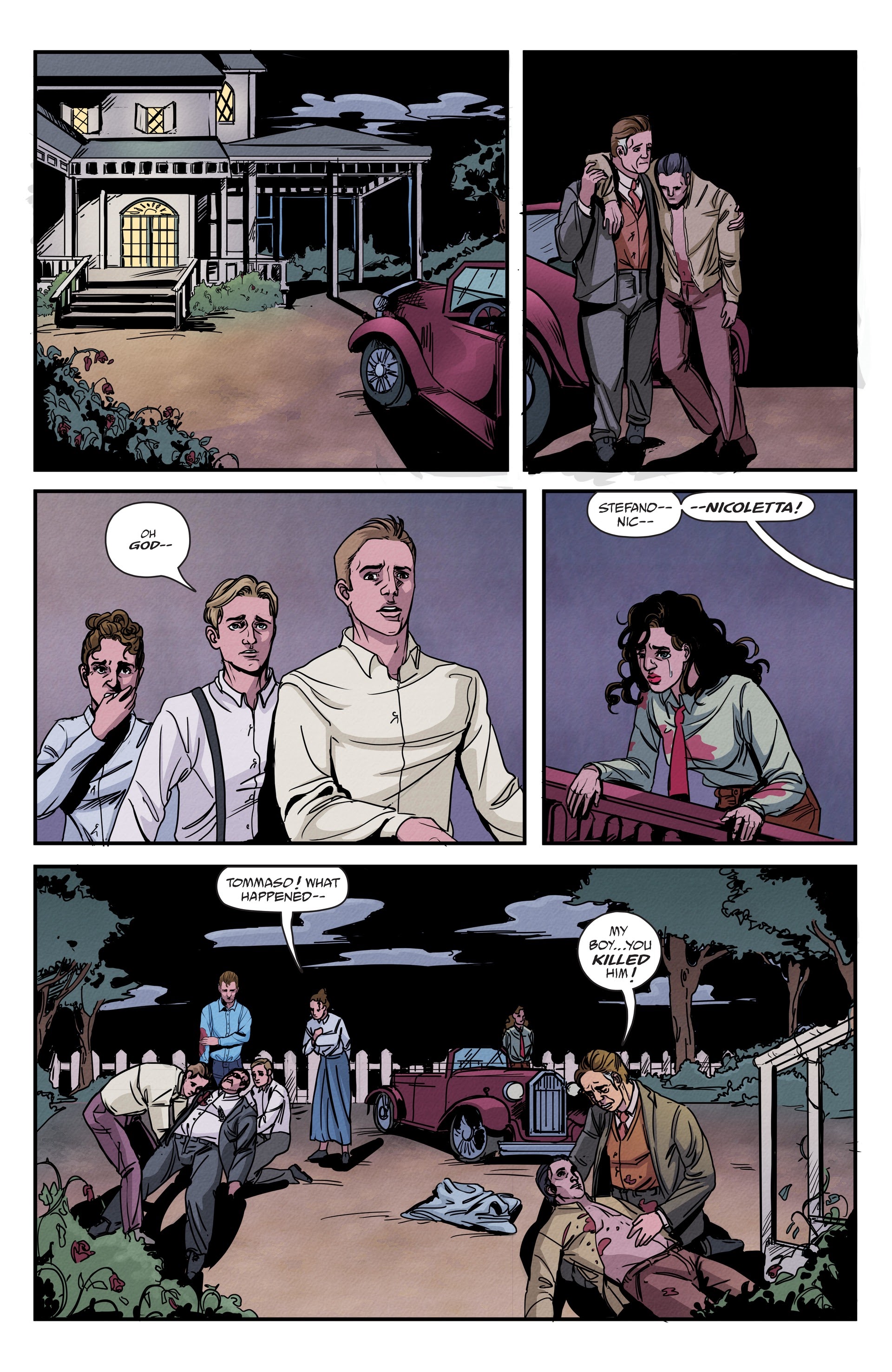 Read online Mafiosa comic -  Issue # TPB - 118