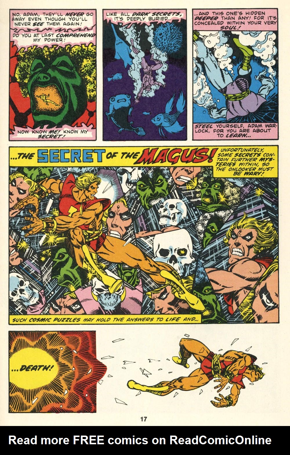 Read online Warlock (1982) comic -  Issue #1 - 19