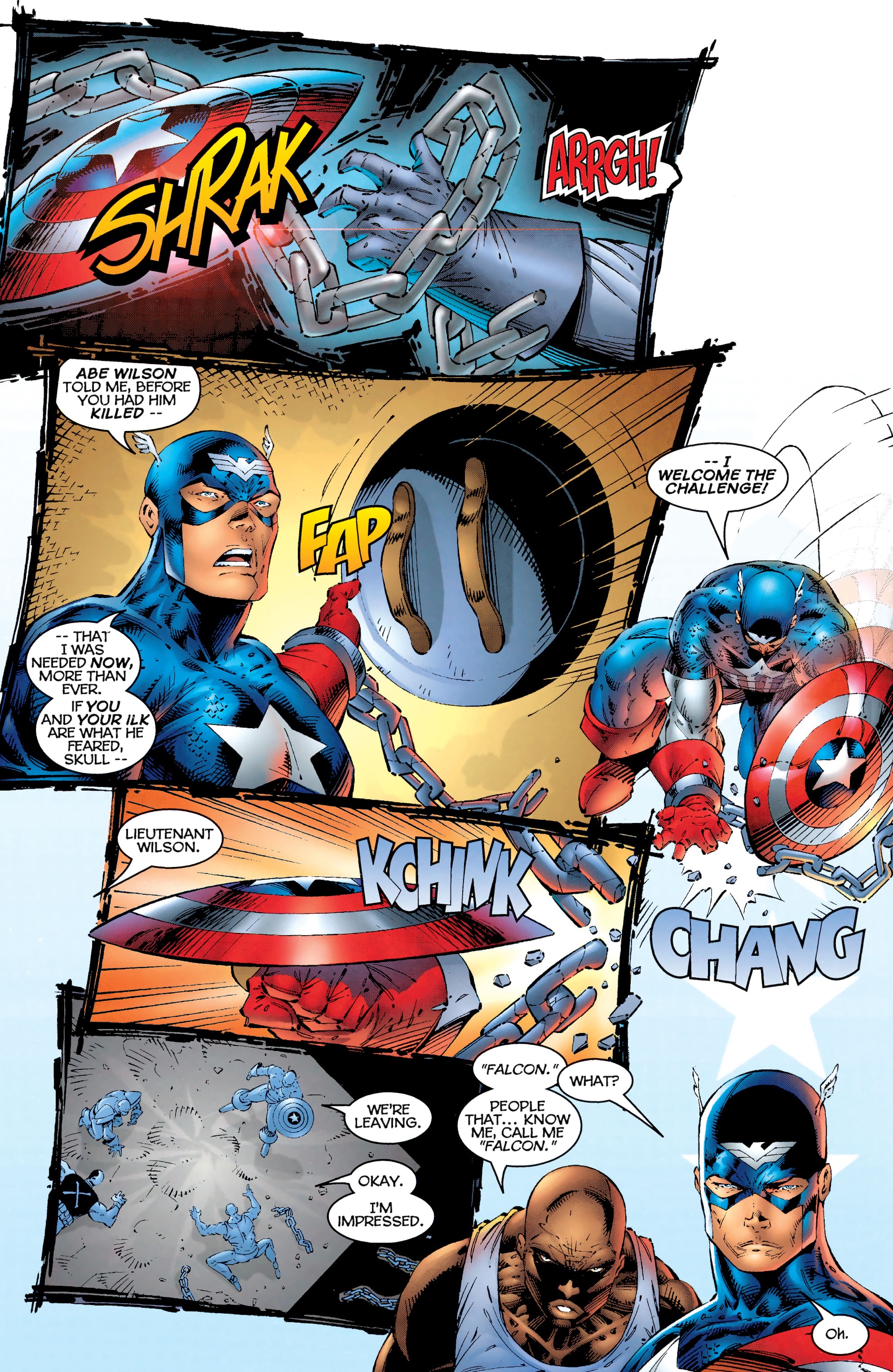 Read online Heroes Reborn: Captain America comic -  Issue # TPB (Part 2) - 10