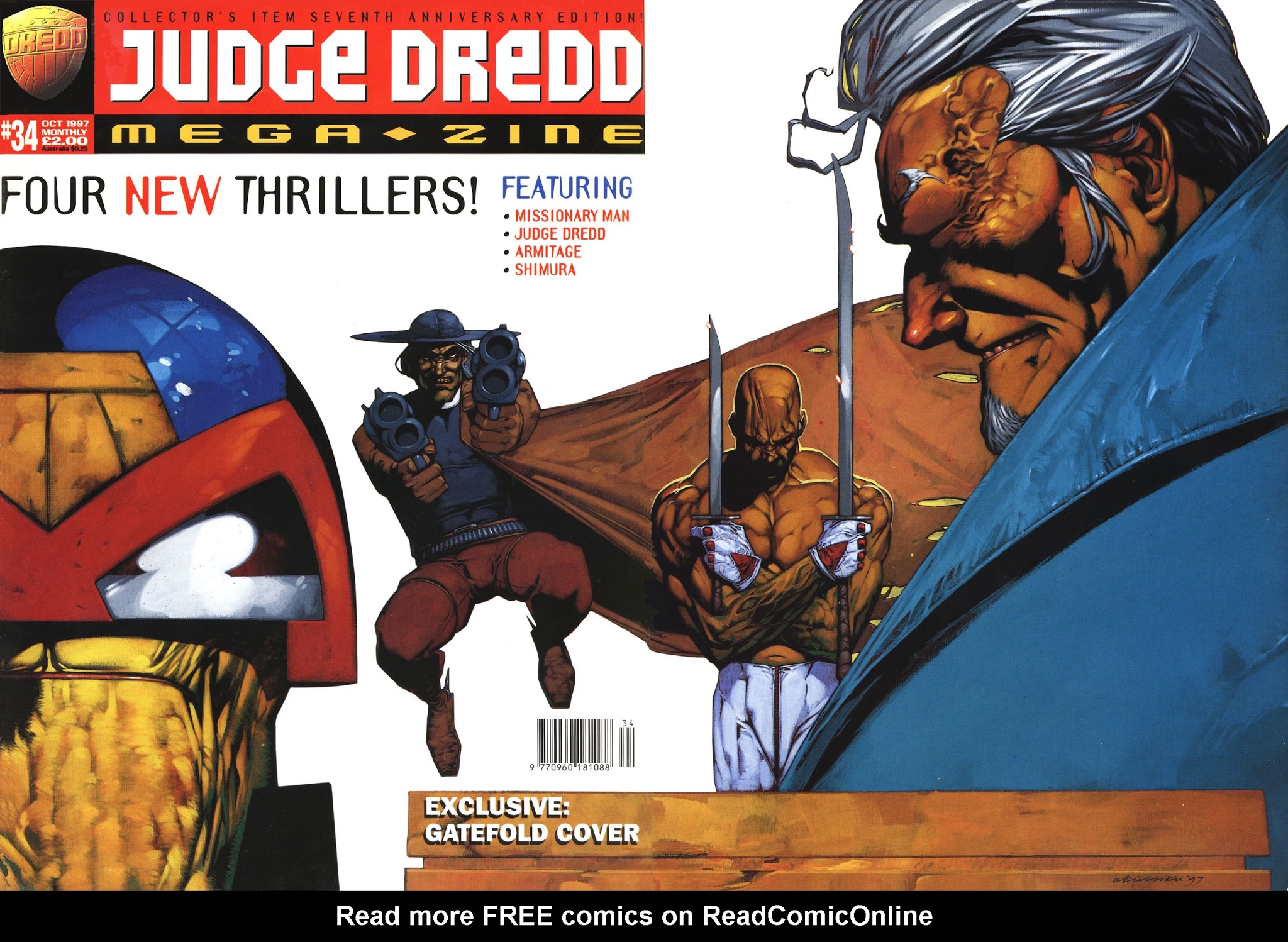 Read online Judge Dredd Megazine (vol. 3) comic -  Issue #34 - 1