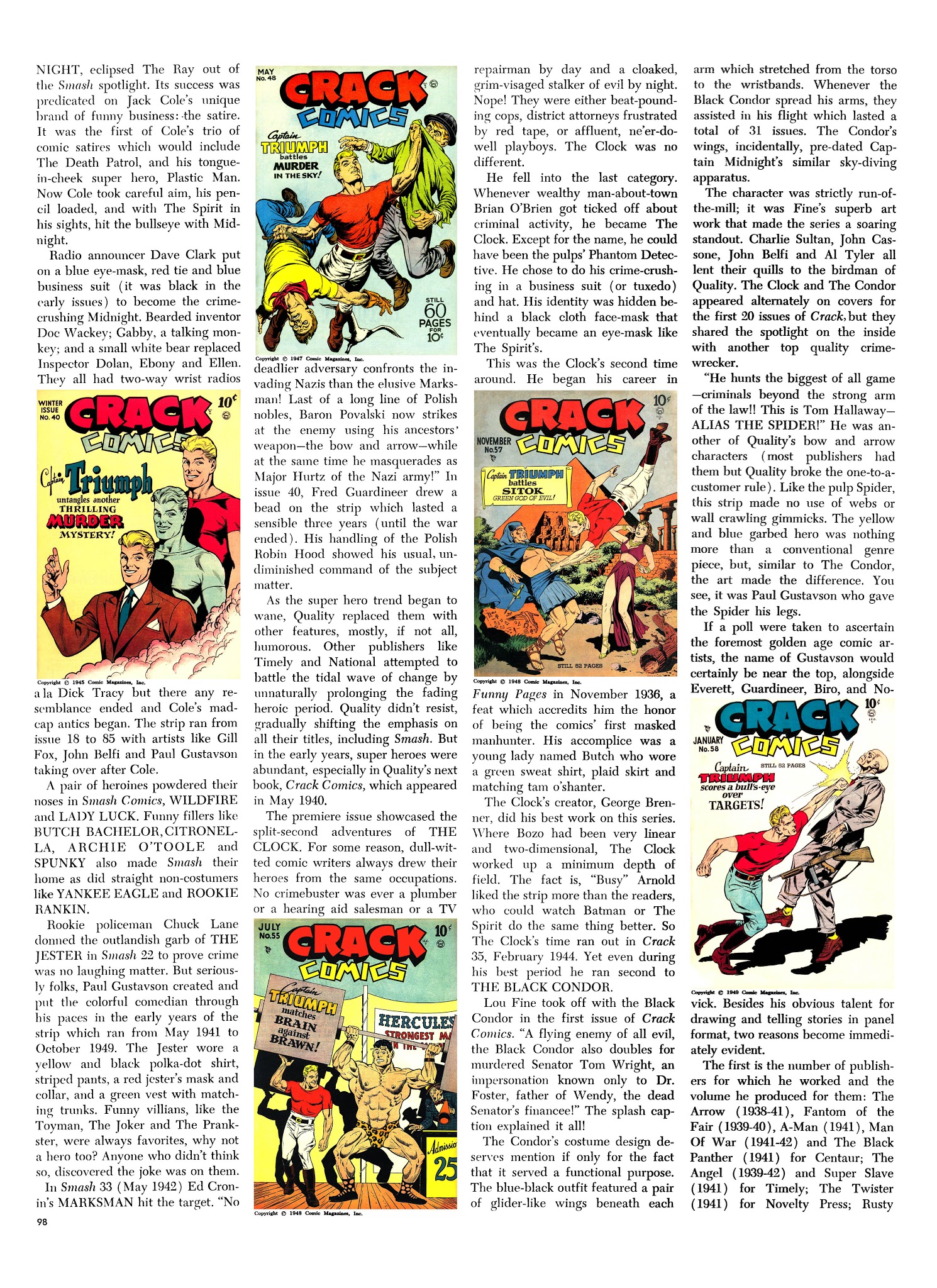 Read online The Steranko History of Comics comic -  Issue # TPB 2 - 97