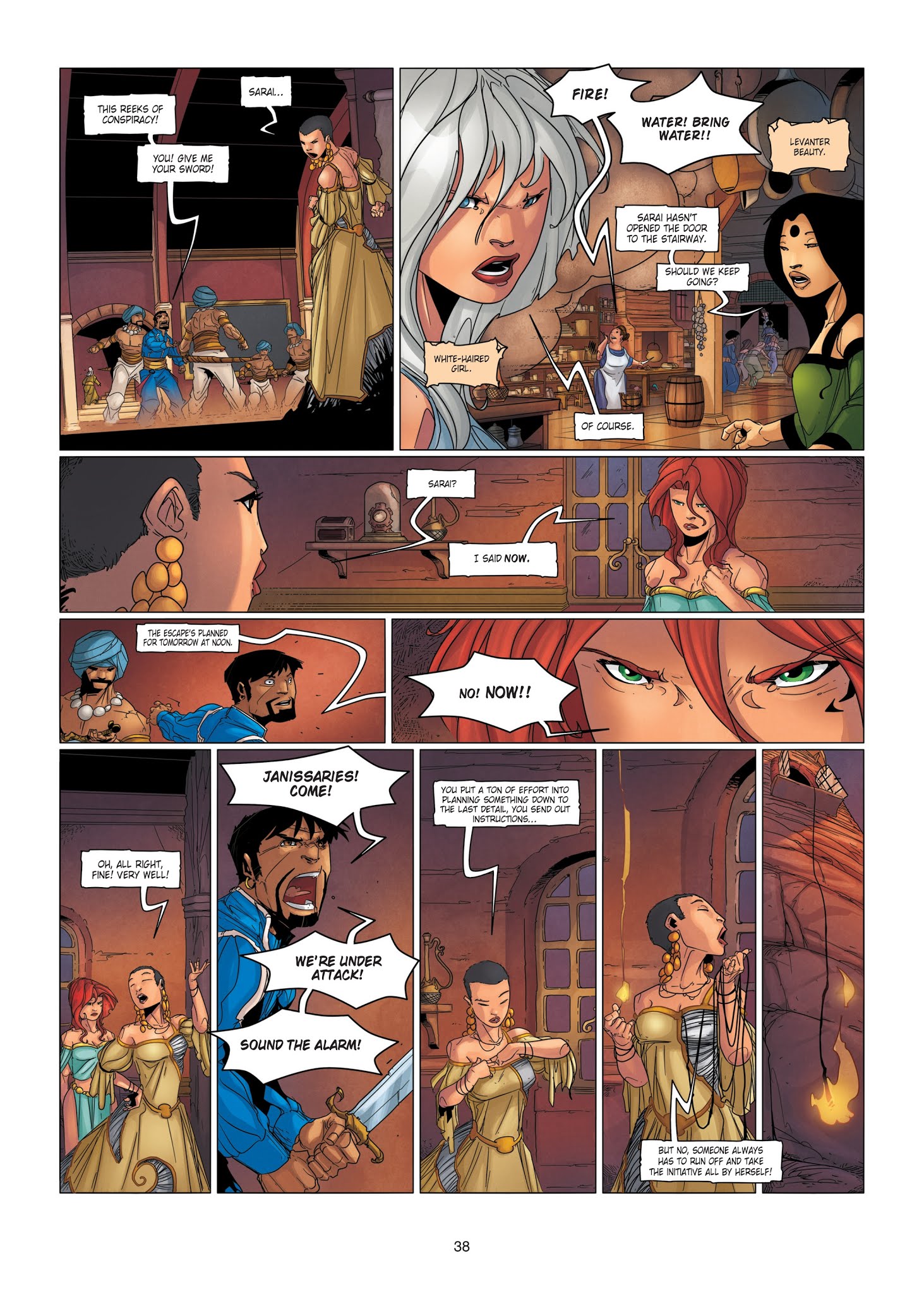 Read online Chronicles of the Dragon Knights comic -  Issue #15 - 38