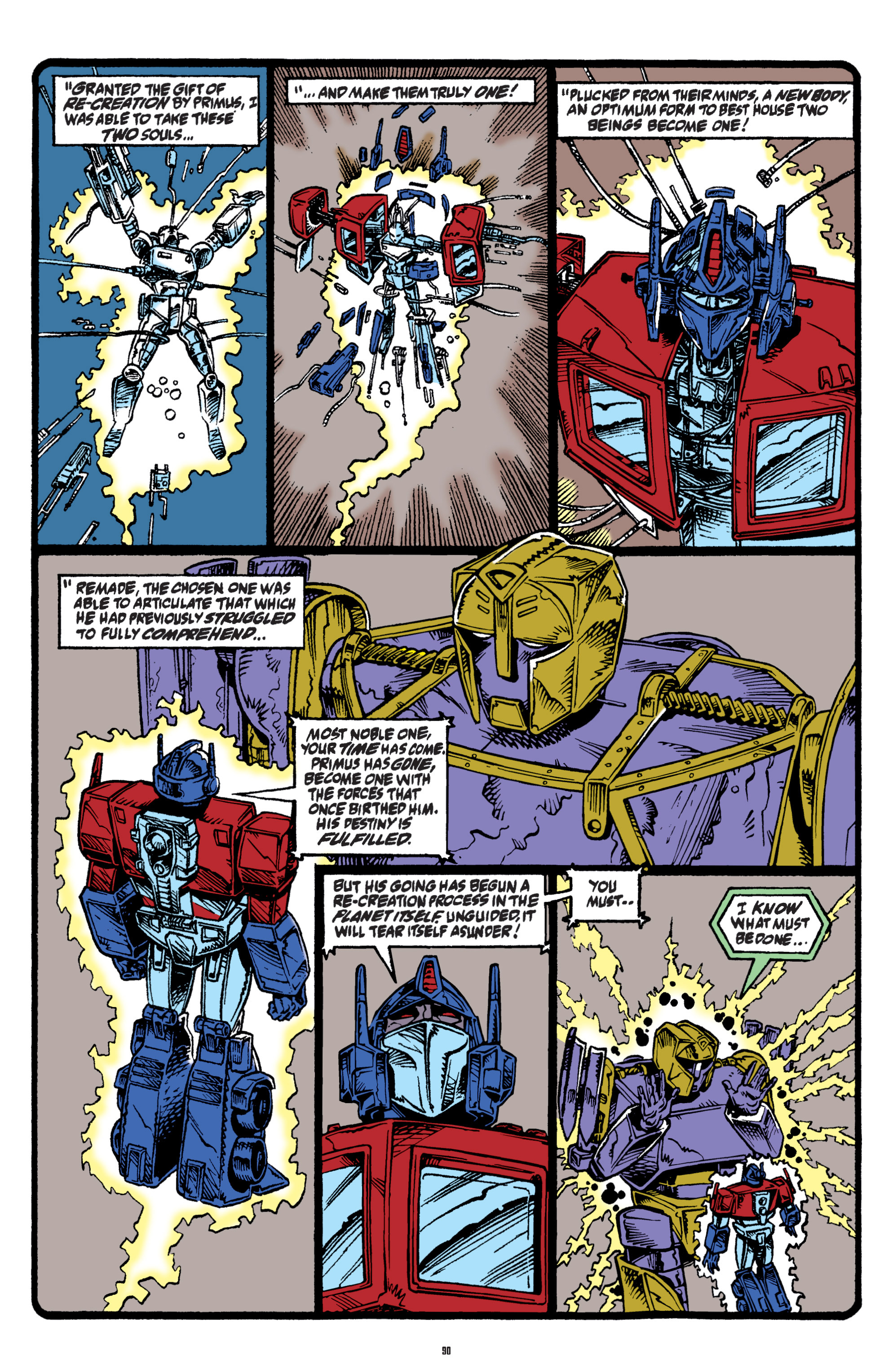 Read online The Transformers Classics comic -  Issue # TPB 7 - 90