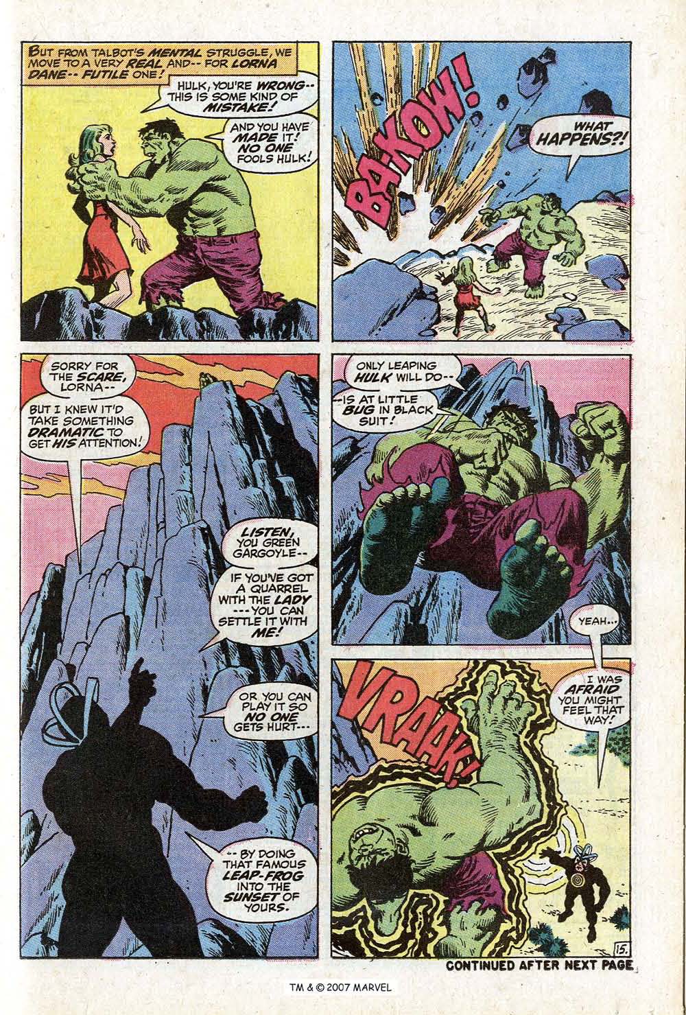 Read online The Incredible Hulk (1968) comic -  Issue #150 - 21